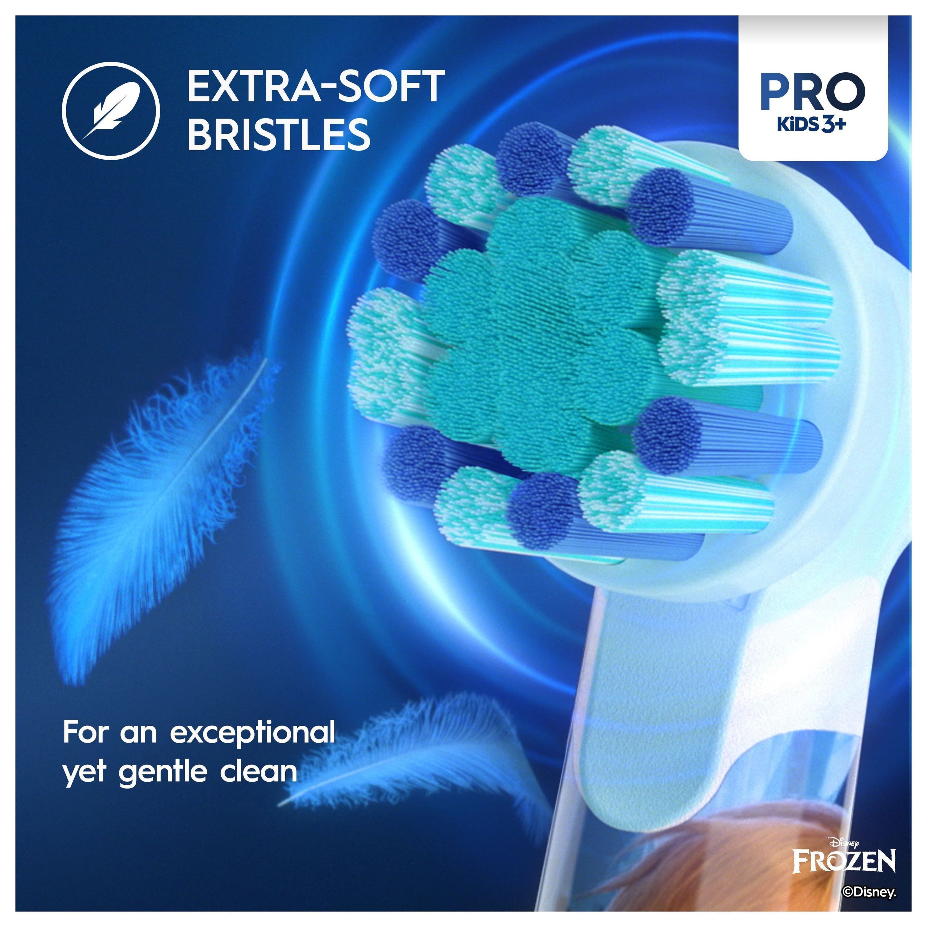 Oral-B Pro Kids Frost eltandborste Designed By Braun