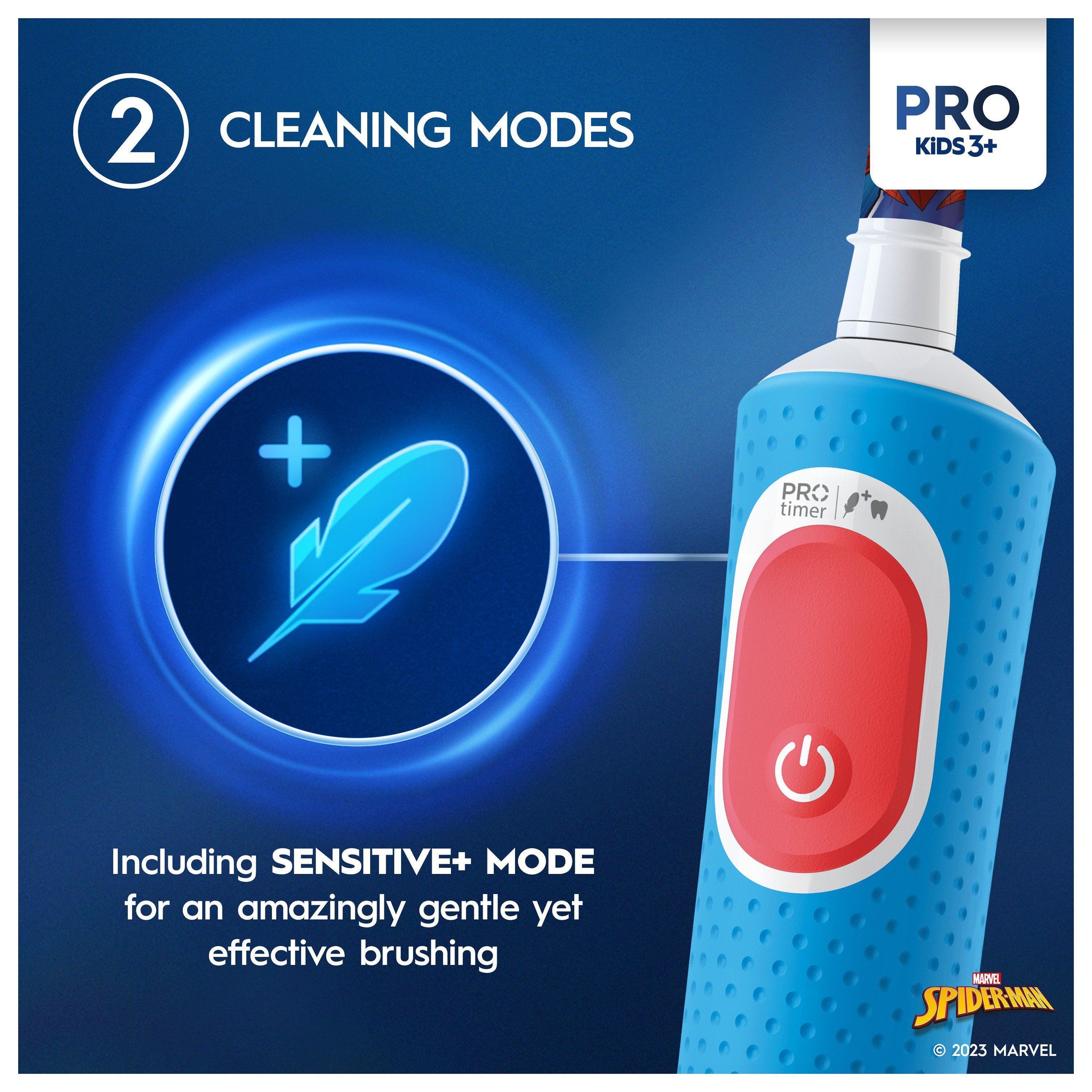 Oral-B Pro Kids Spider-Man Eltandborste