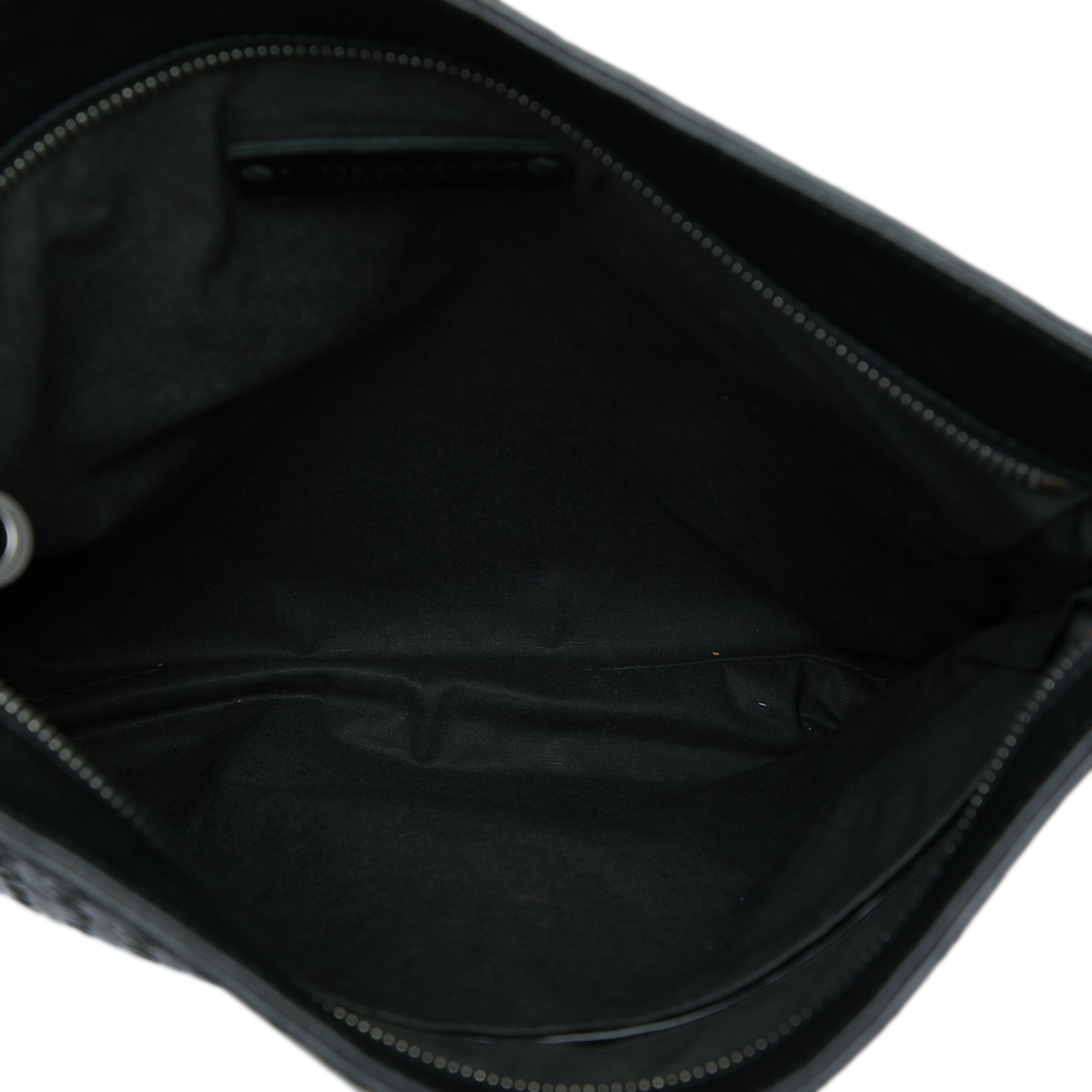 Bottega Veneta Nappa Intrecciato Vn Crossbody, från Luxclusif, i färgen svart. Klicka för att öppna bilden i stort format