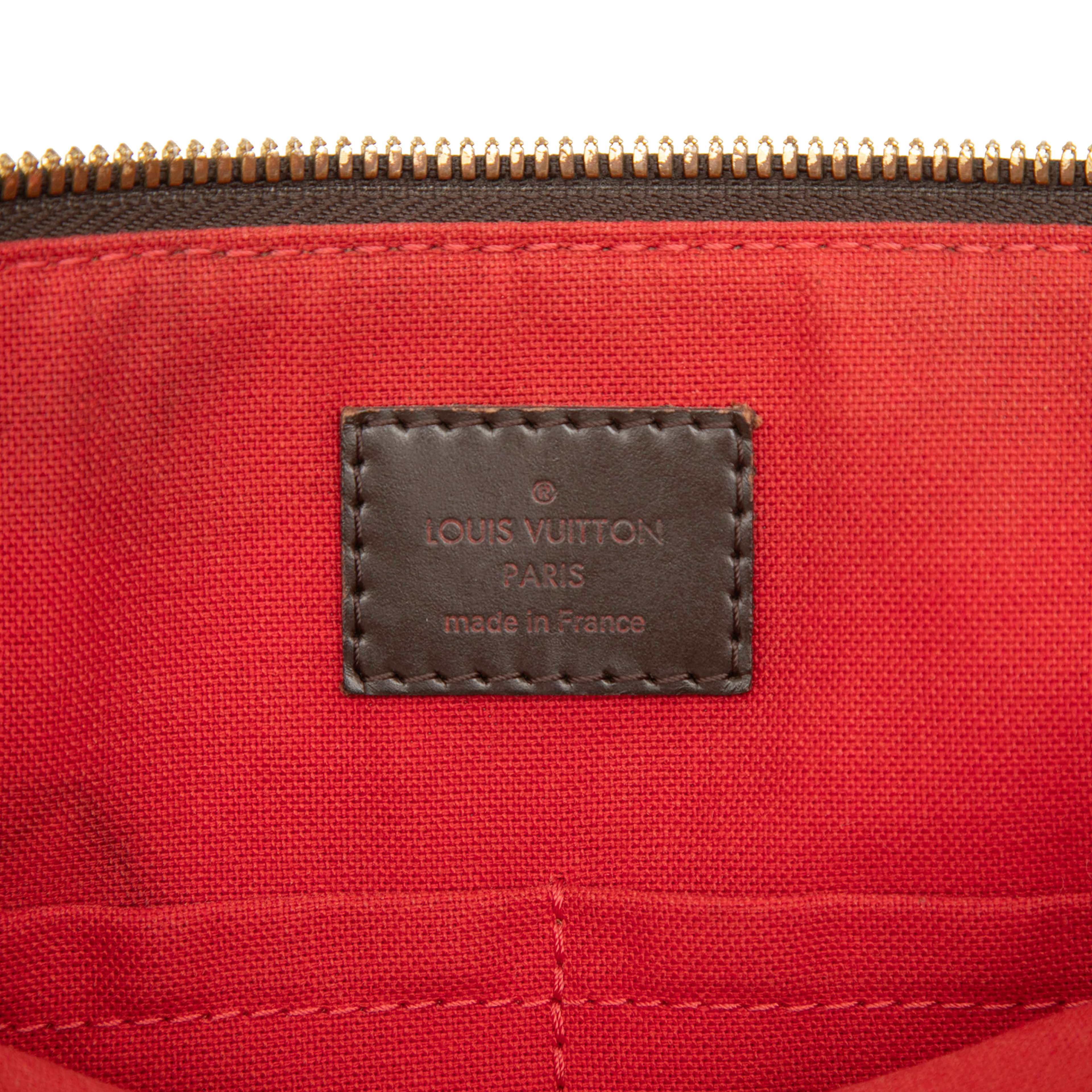 Louis Vuitton Damier Ebene Westminster Pm, från Luxclusif, i färgen brown. Klicka för att öppna bilden i stort format