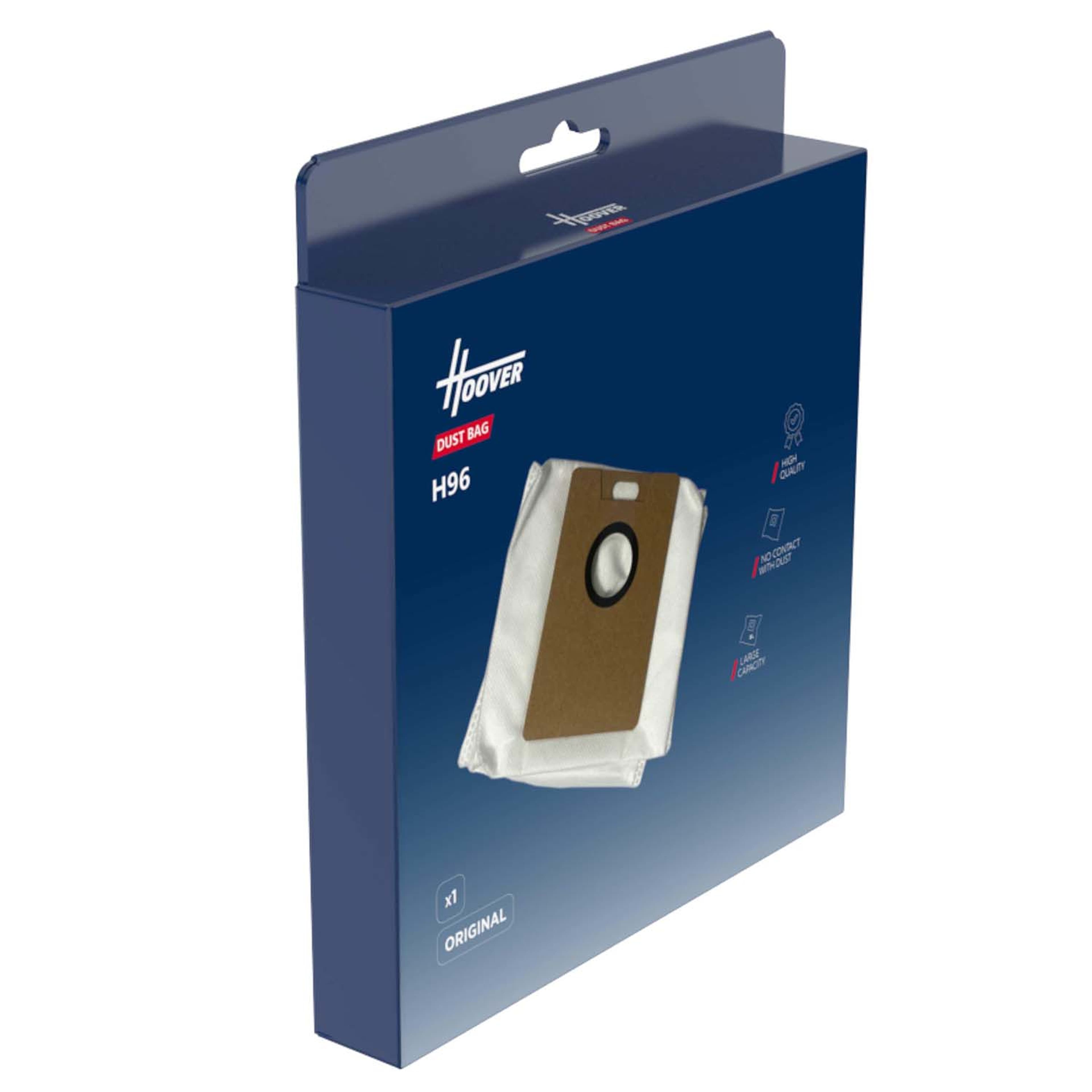 Dammsugarpåsar H96 För Hg2 / Hg8 1-pack, från Hoover, i färgen beige. Klicka för att öppna bilden i stort format