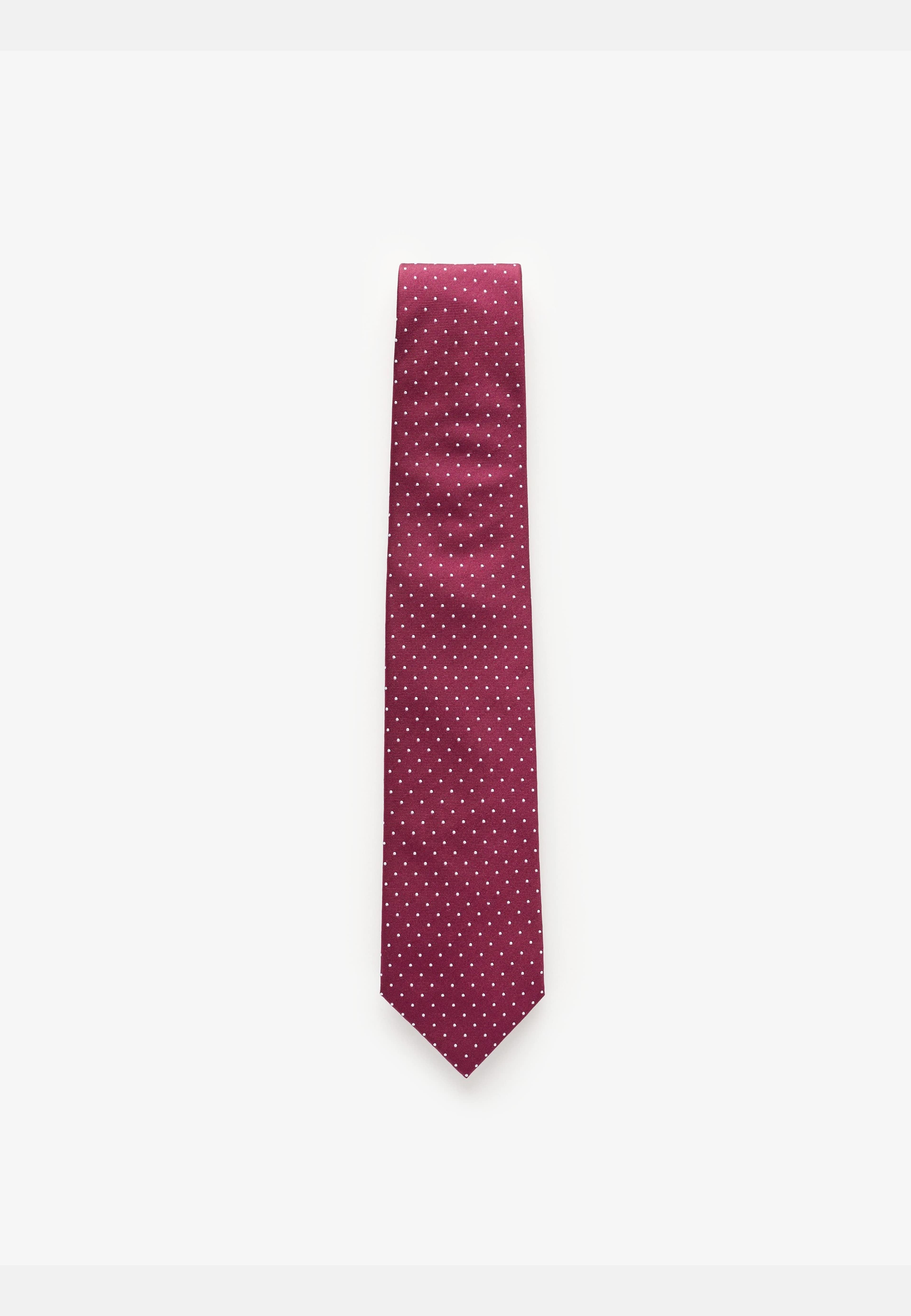 Tie Dot, från John Henric, i färgen vinröd & vit. Klicka för att öppna bilden i stort format