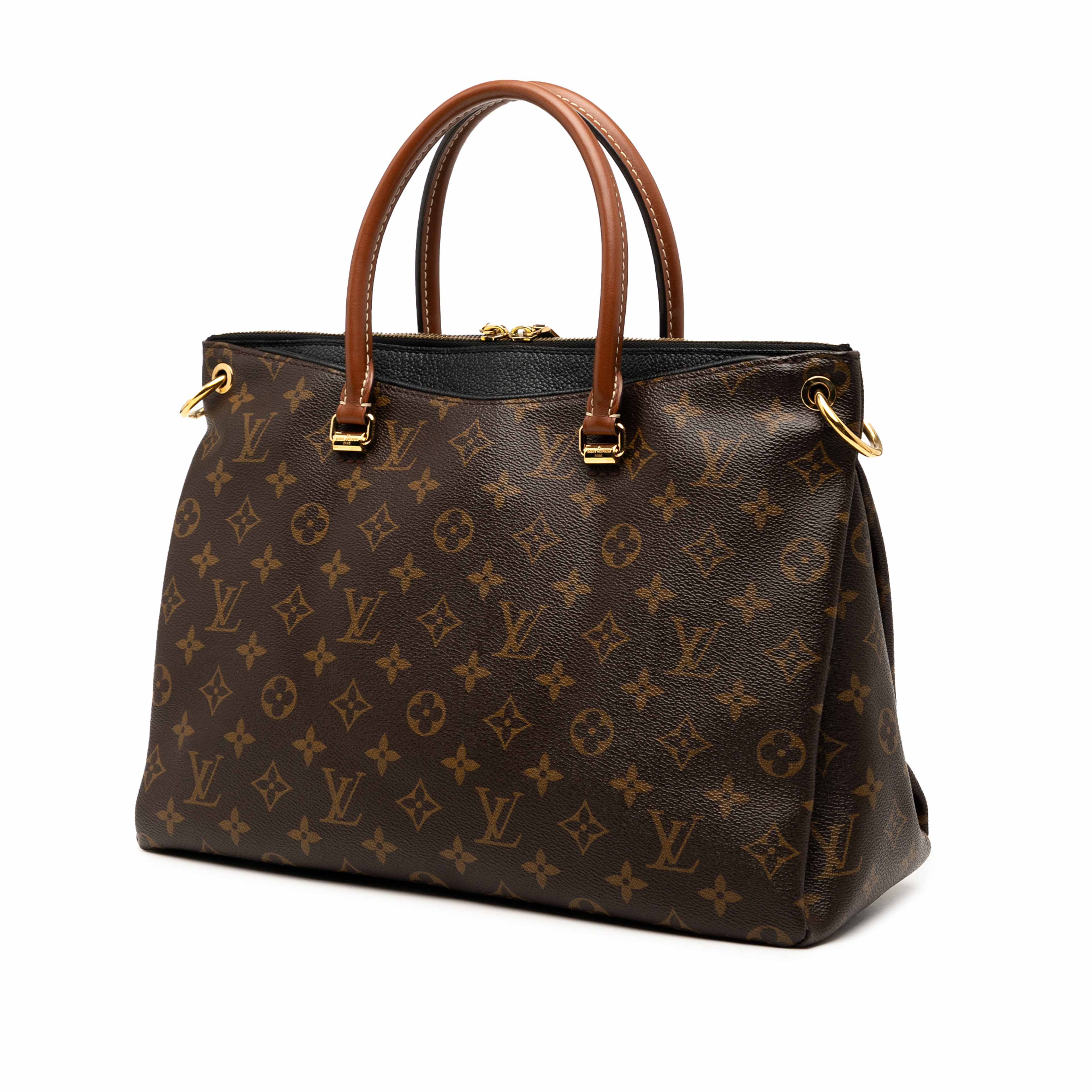 Louis Vuitton Monogram Pallas Mm, från Luxclusif, i färgen brown. Klicka för att öppna bilden i stort format