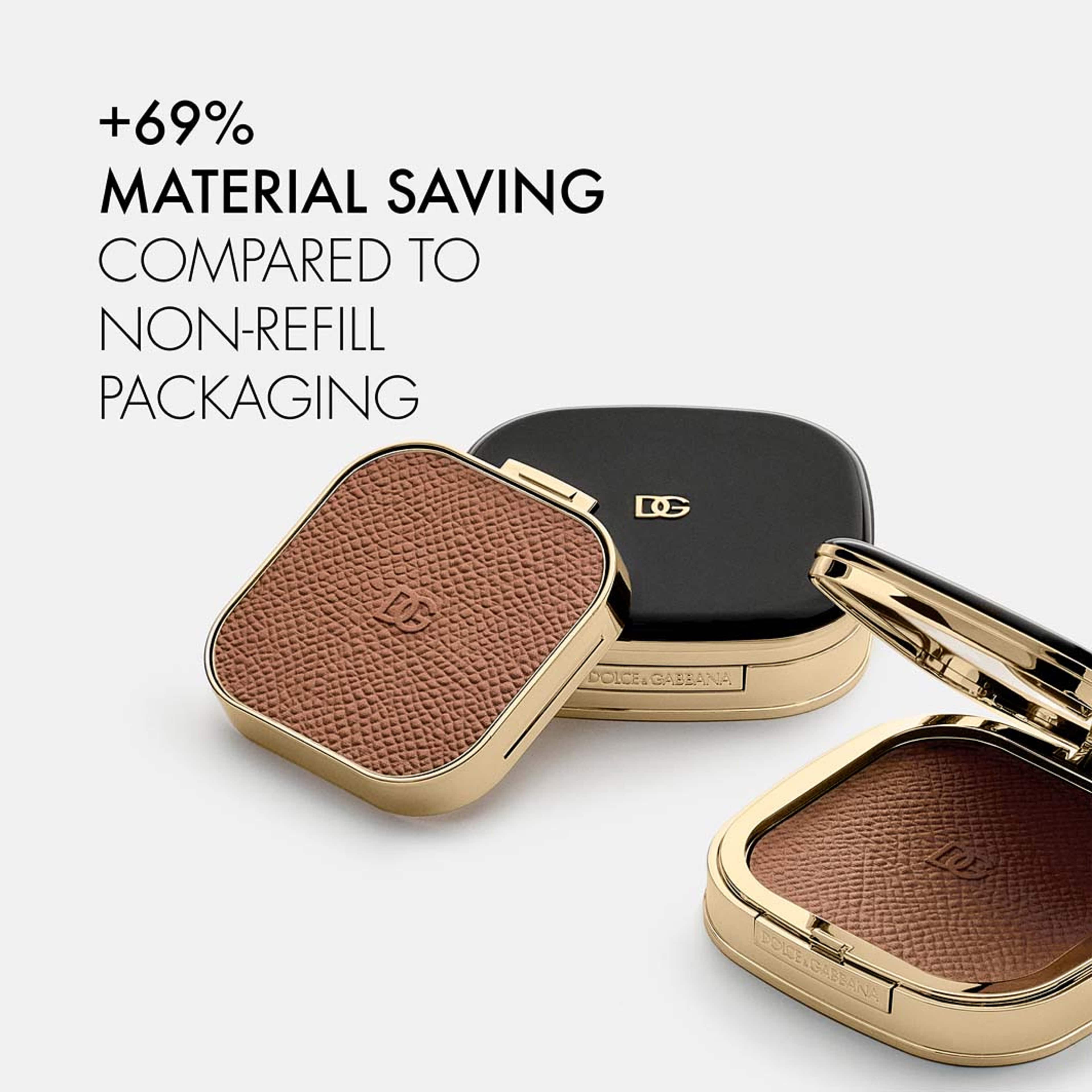 Face&Eyes Match Lasting Bronzer & Eyeshadow Powder, från Dolce & Gabbana, i färgen Light Medium. Klicka för att öppna bilden i stort format