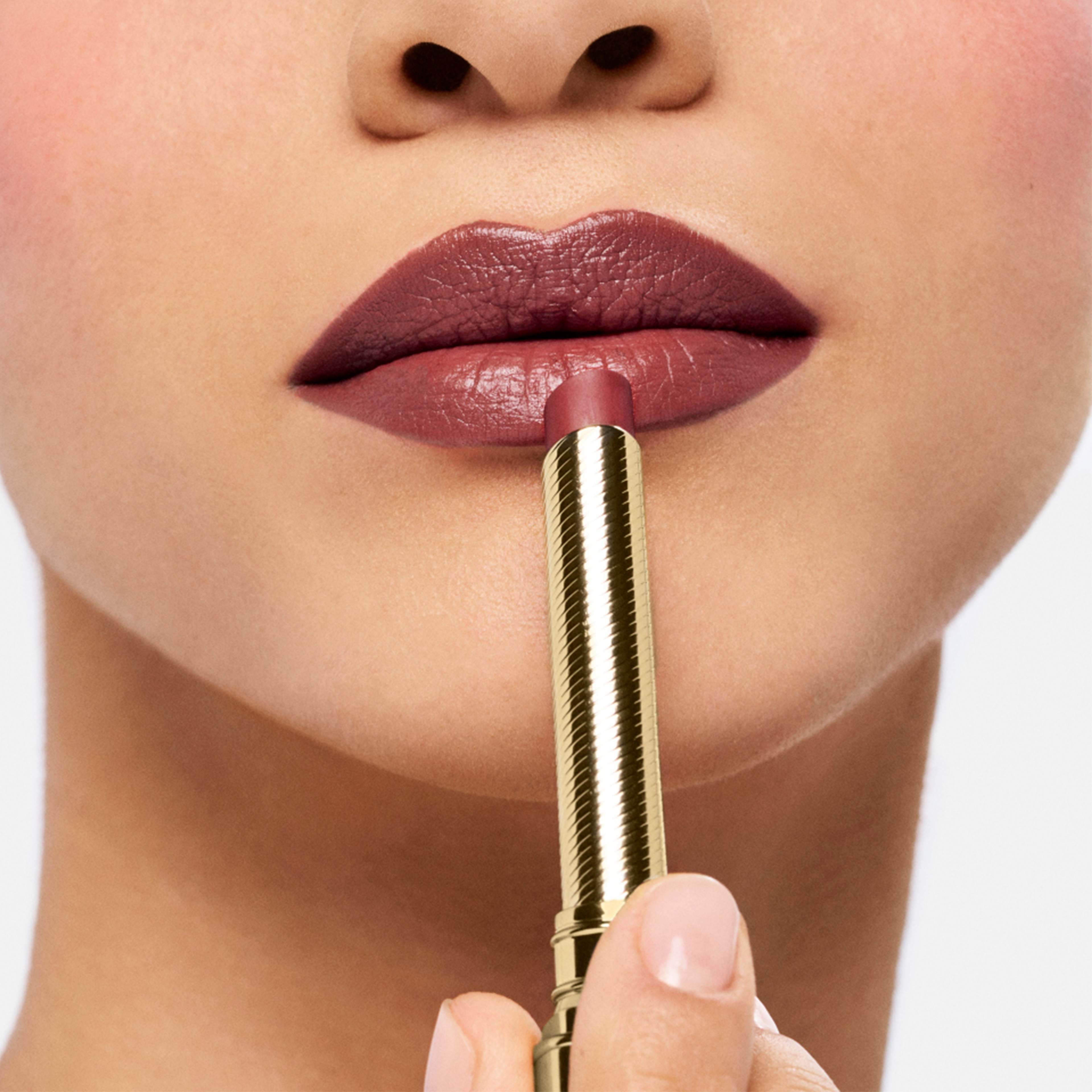 My Sculpt Satin Lasting Color & Hydration Lip Stylo, från Dolce & Gabbana, i färgen My 23.04. Klicka för att öppna bilden i stort format