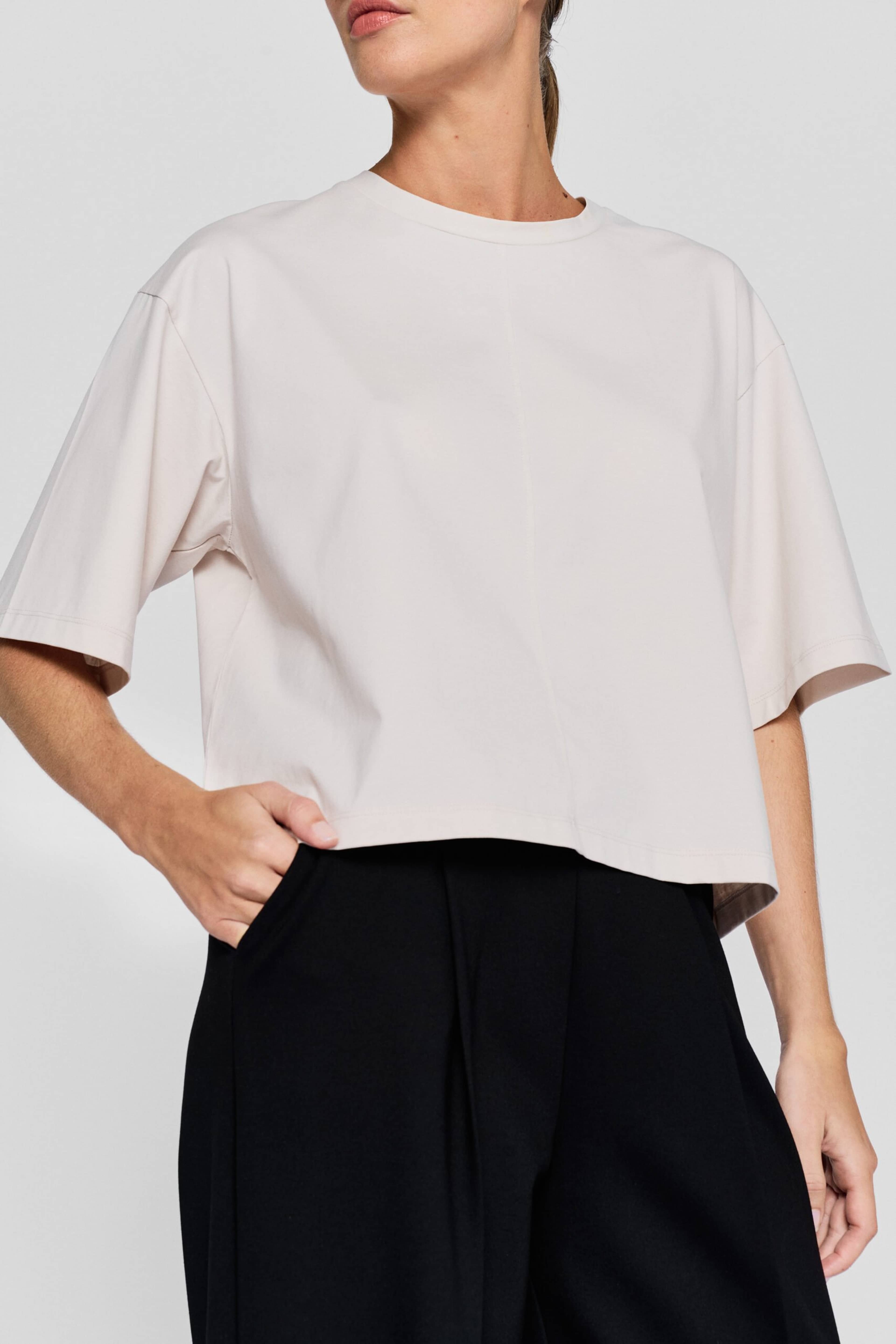 Tibi Tee - Oyster