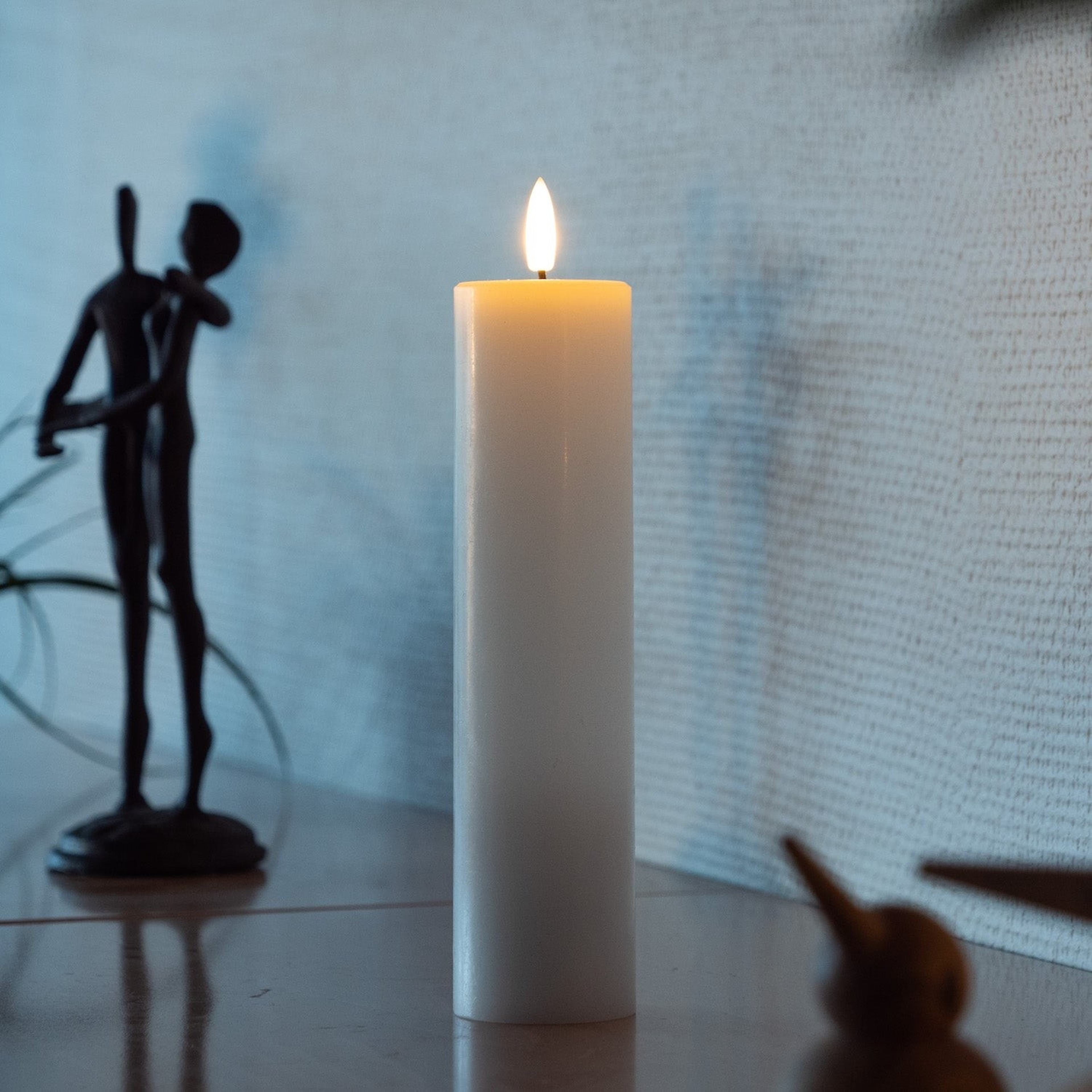 Luna Led Blockljus Vit Ø5