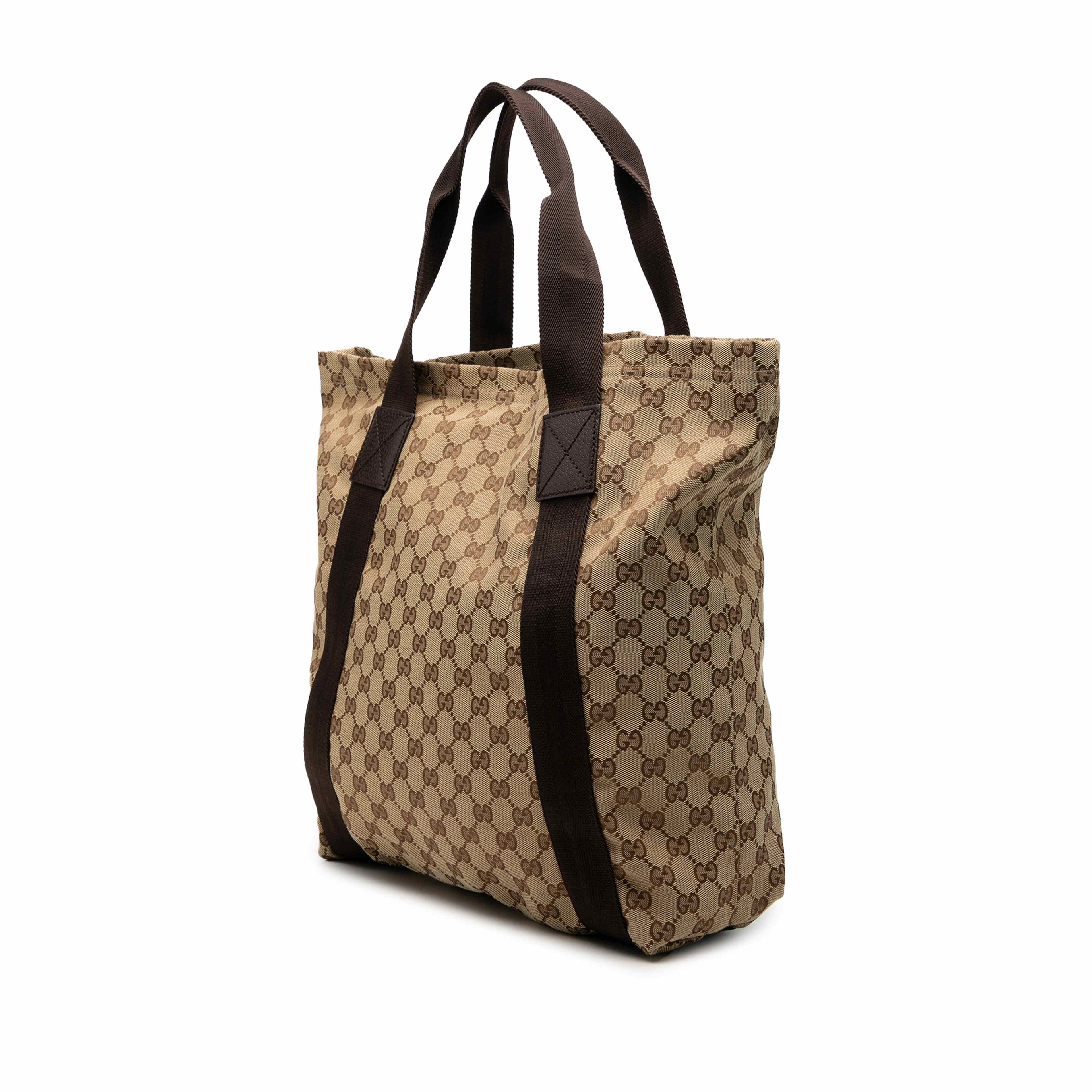 Gucci Gg Canvas Tote, från Luxclusif, i färgen beige. Klicka för att öppna bilden i stort format