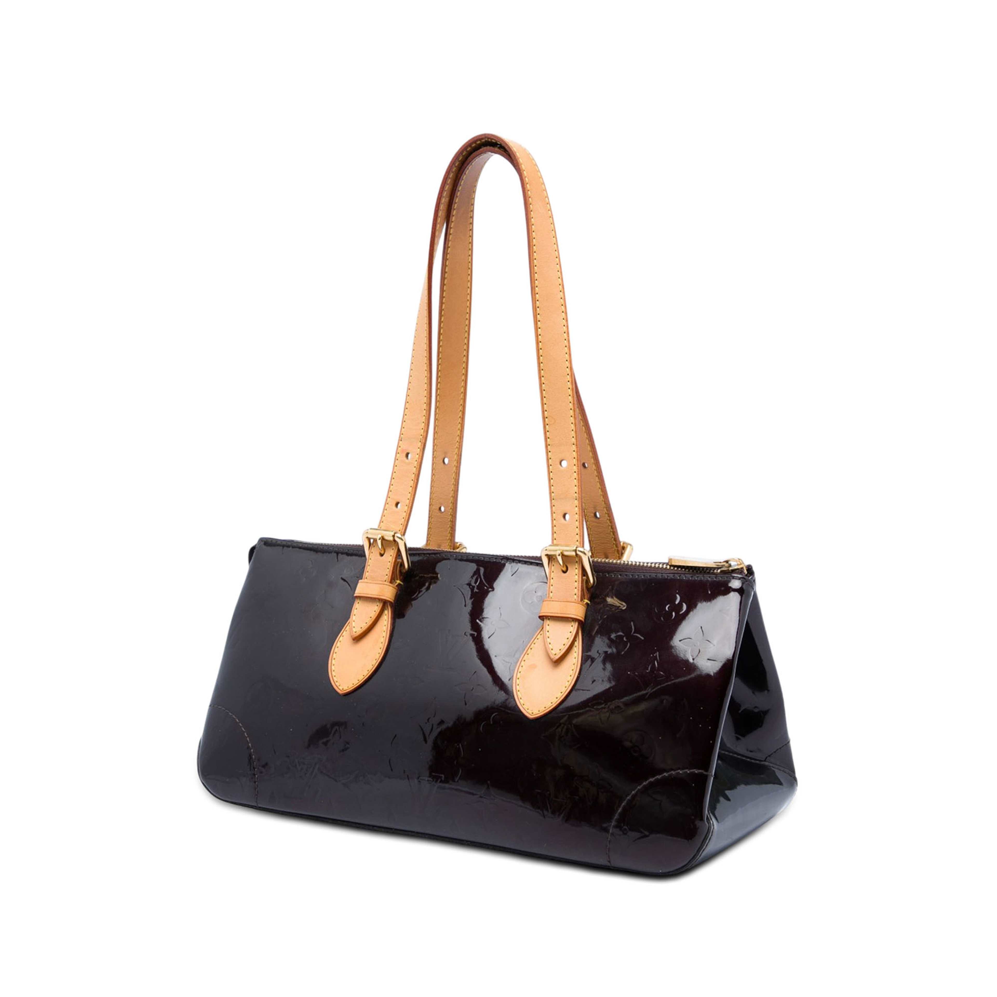 Louis Vuitton Monogram Vernis Rosewood Avenue, från Luxclusif, i färgen purpur. Klicka för att öppna bilden i stort format