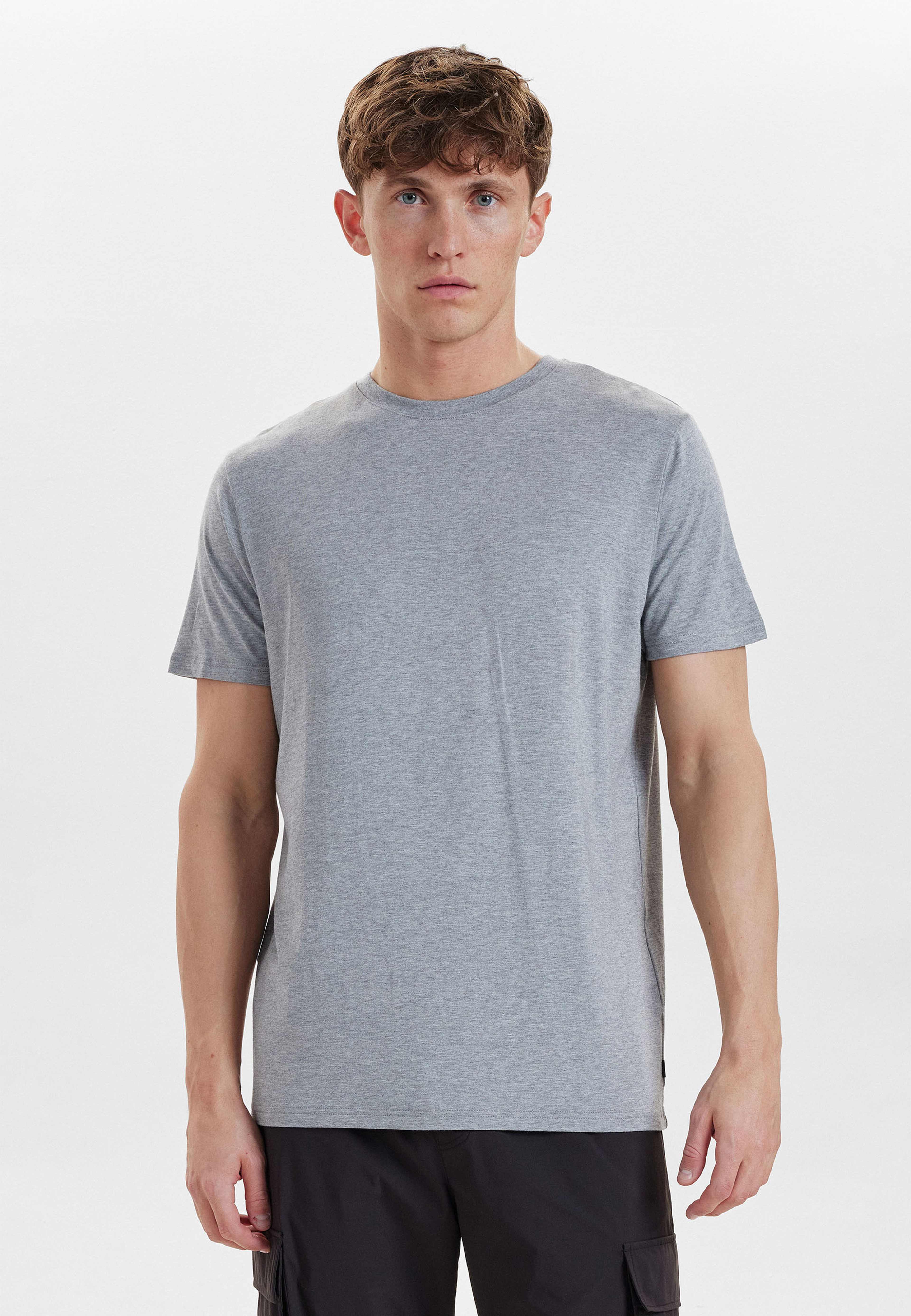 3-pack Bambu, T-shirt O-neck, Navy