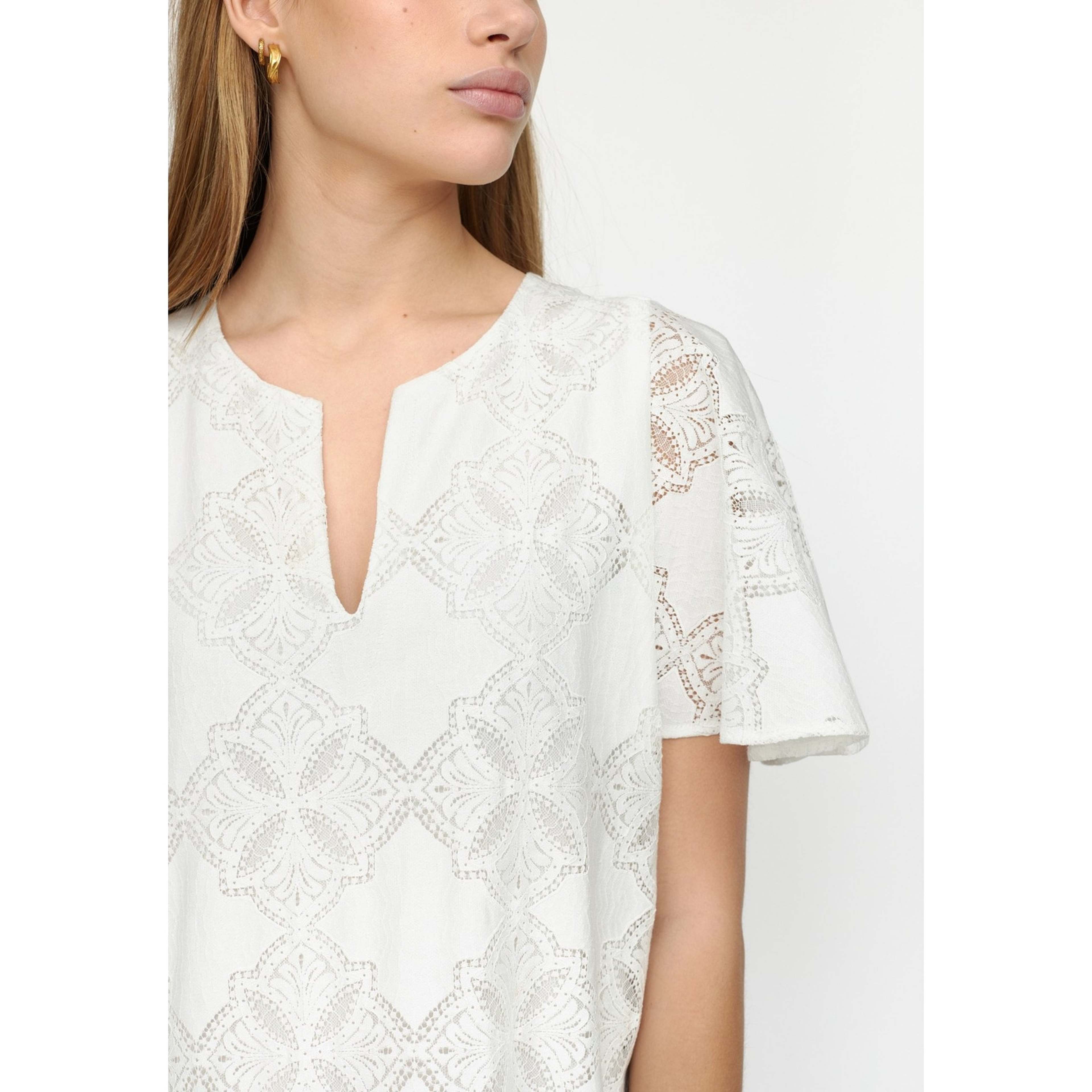Srclio Midi Dress - Snow White