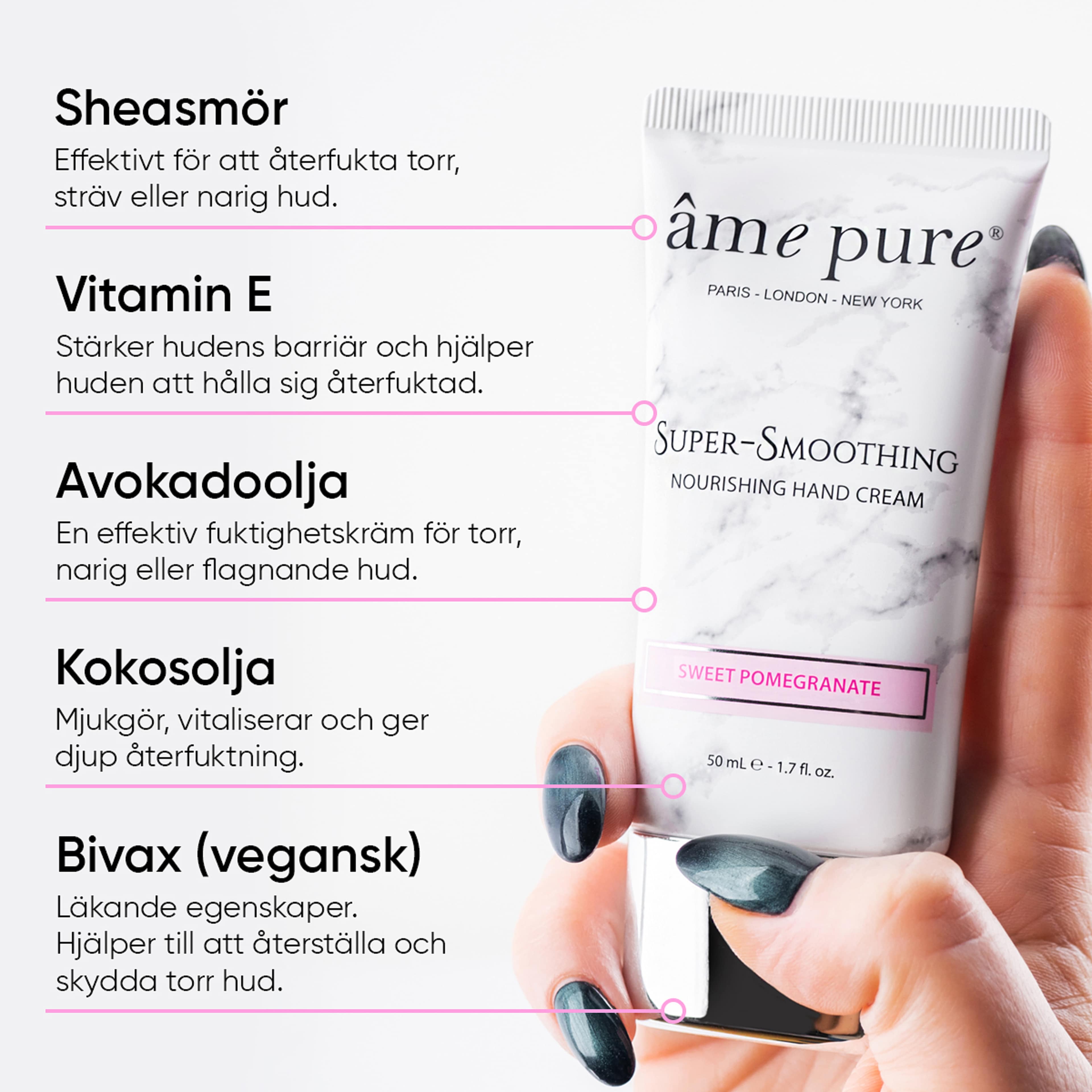 Super-smoothing Handkräm