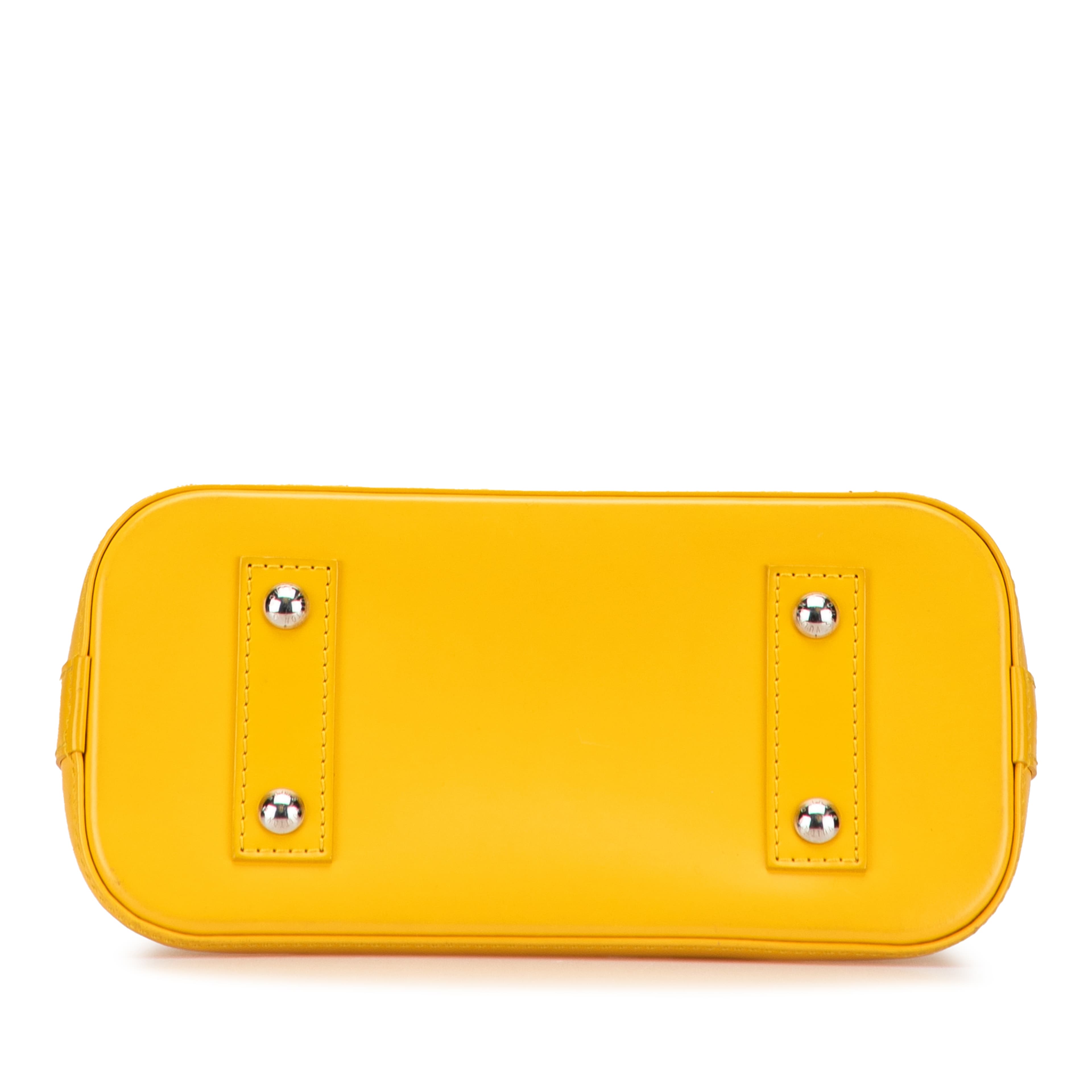 Louis Vuitton Epi Alma Bb, från Luxclusif, i färgen yellow. Klicka för att öppna bilden i stort format
