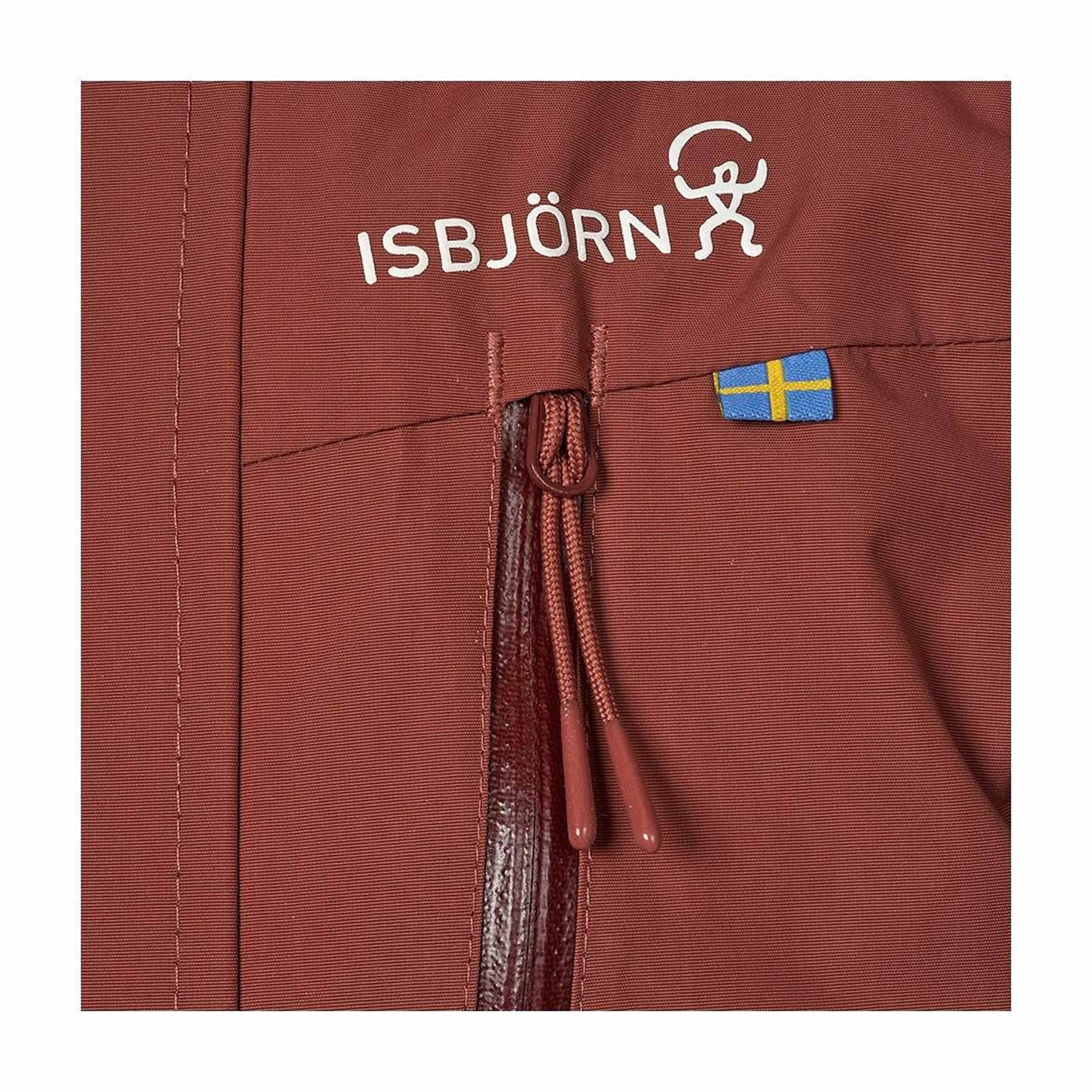 Isbjörn Snowball Vinterjacka, från ISBJÖRN of Sweden, i färgen volcano. Klicka för att öppna bilden i stort format