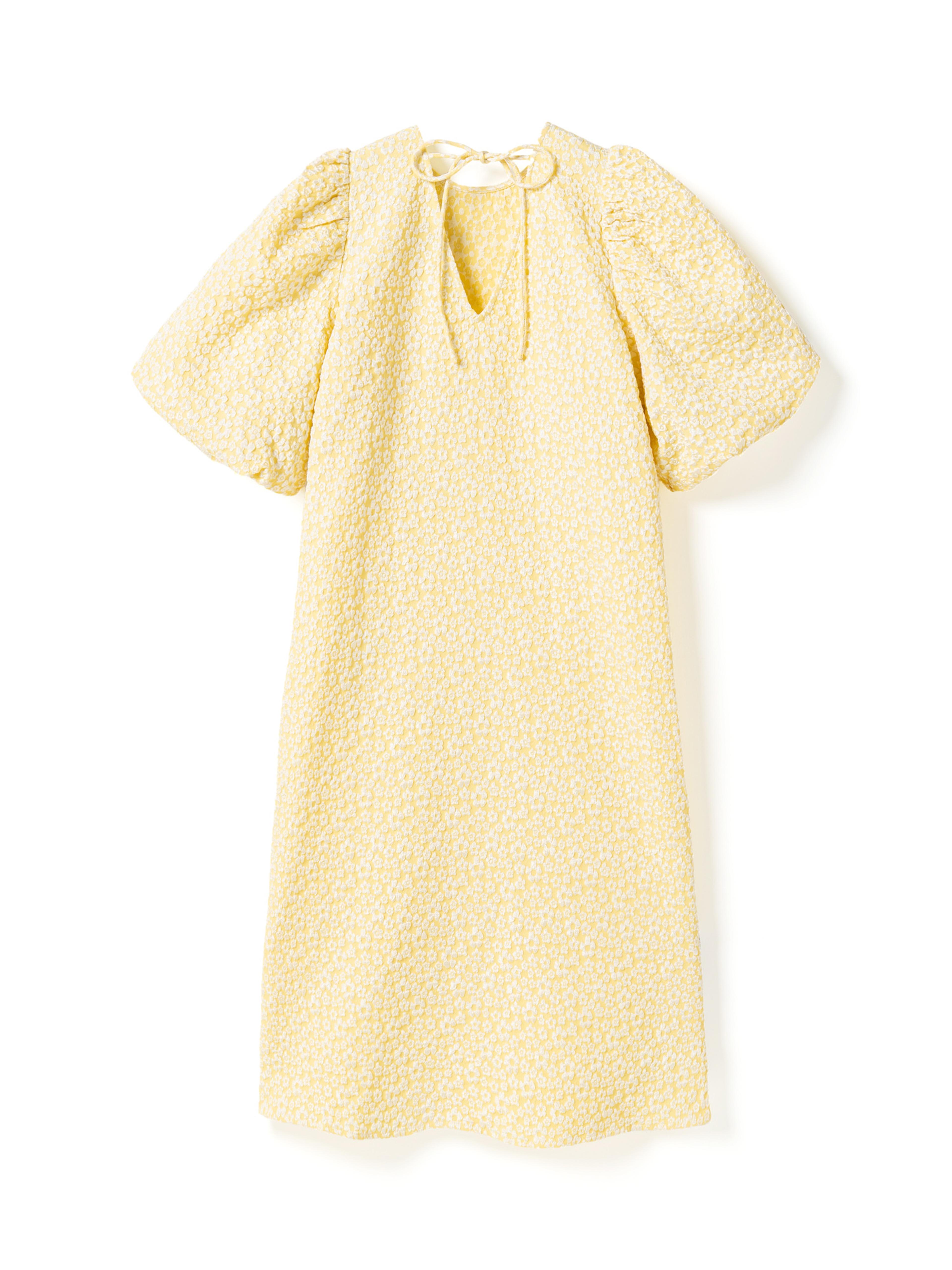Reno Pastis Long Dress - Buttercup Yellow, från Noella, i färgen buttercup yellow. Klicka för att öppna bilden i stort format