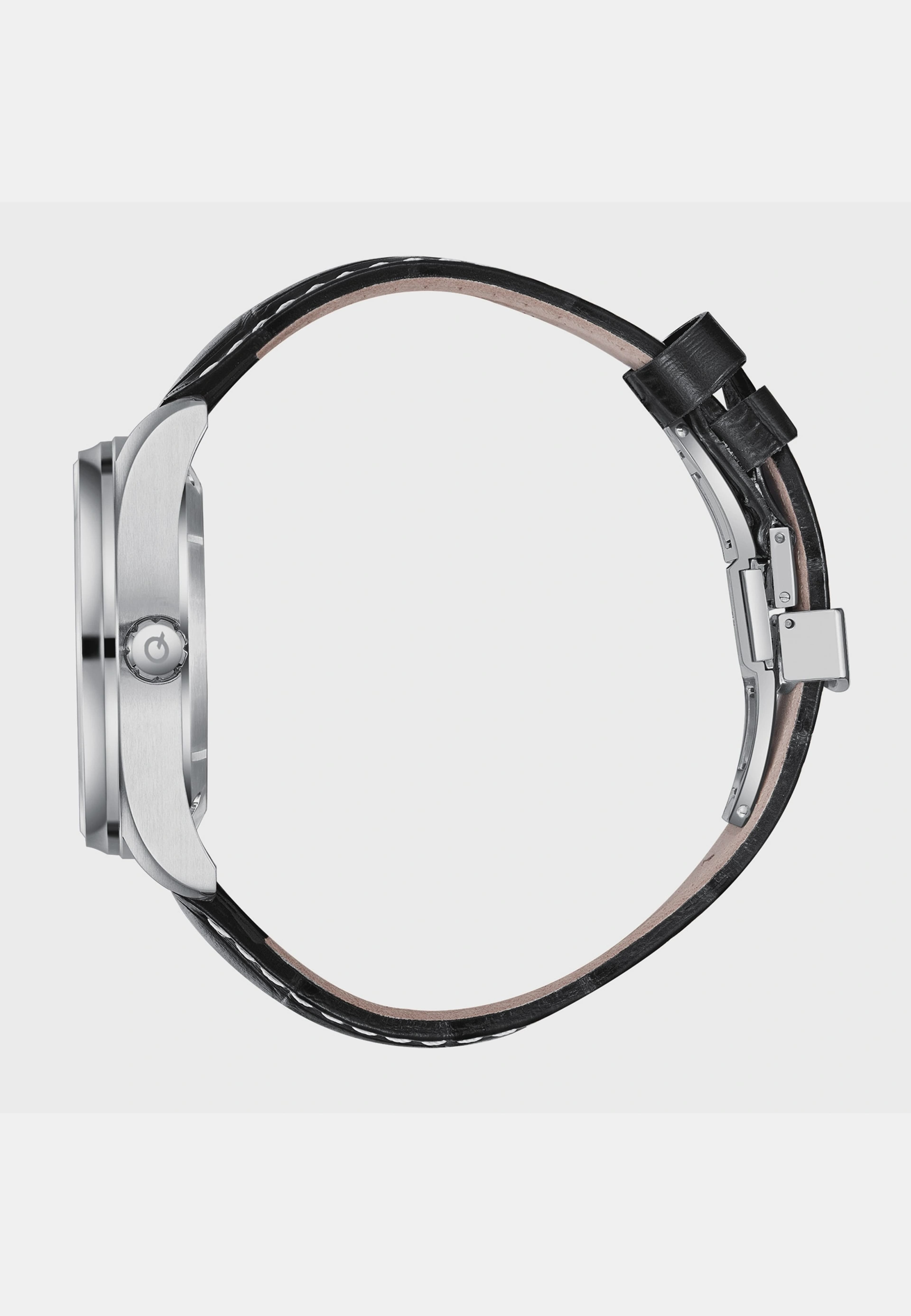 Quantum Automatic Herr Svart/stål, Läderband - Qmg1241.351, från Quantum, i färgen 1. Klicka för att öppna bilden i stort format