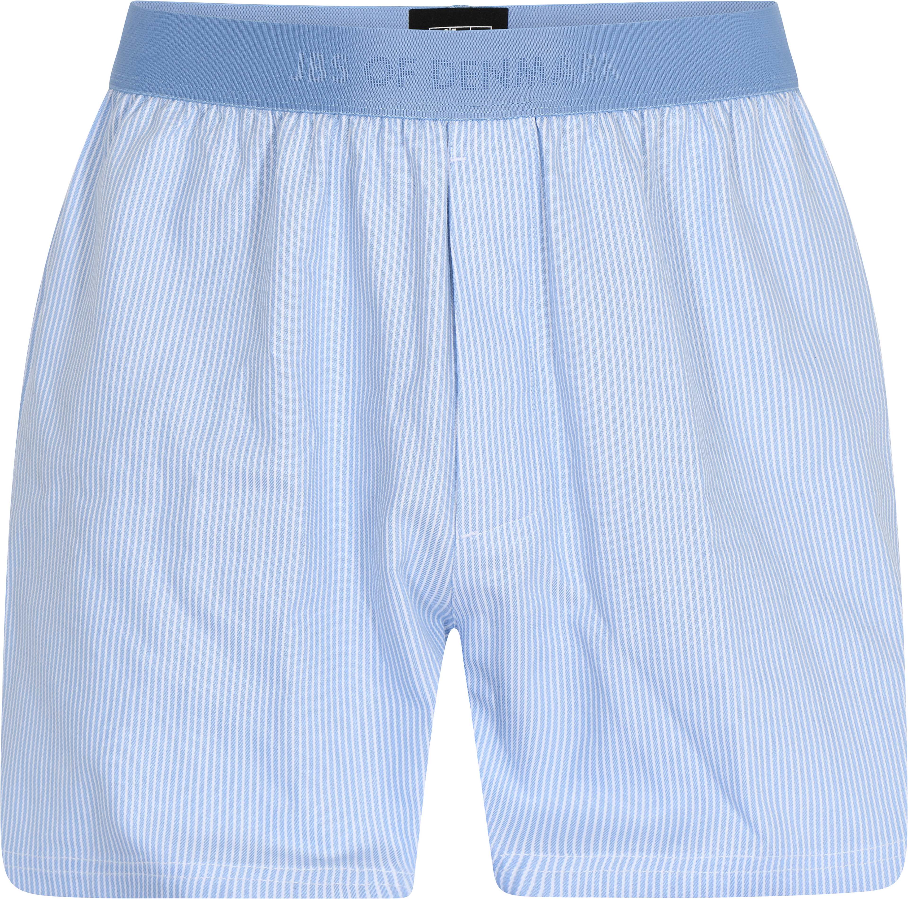 2-pack "flanell" Kalsonger, från JBS of Denmark, i färgen blue. Klicka för att öppna bilden i stort format