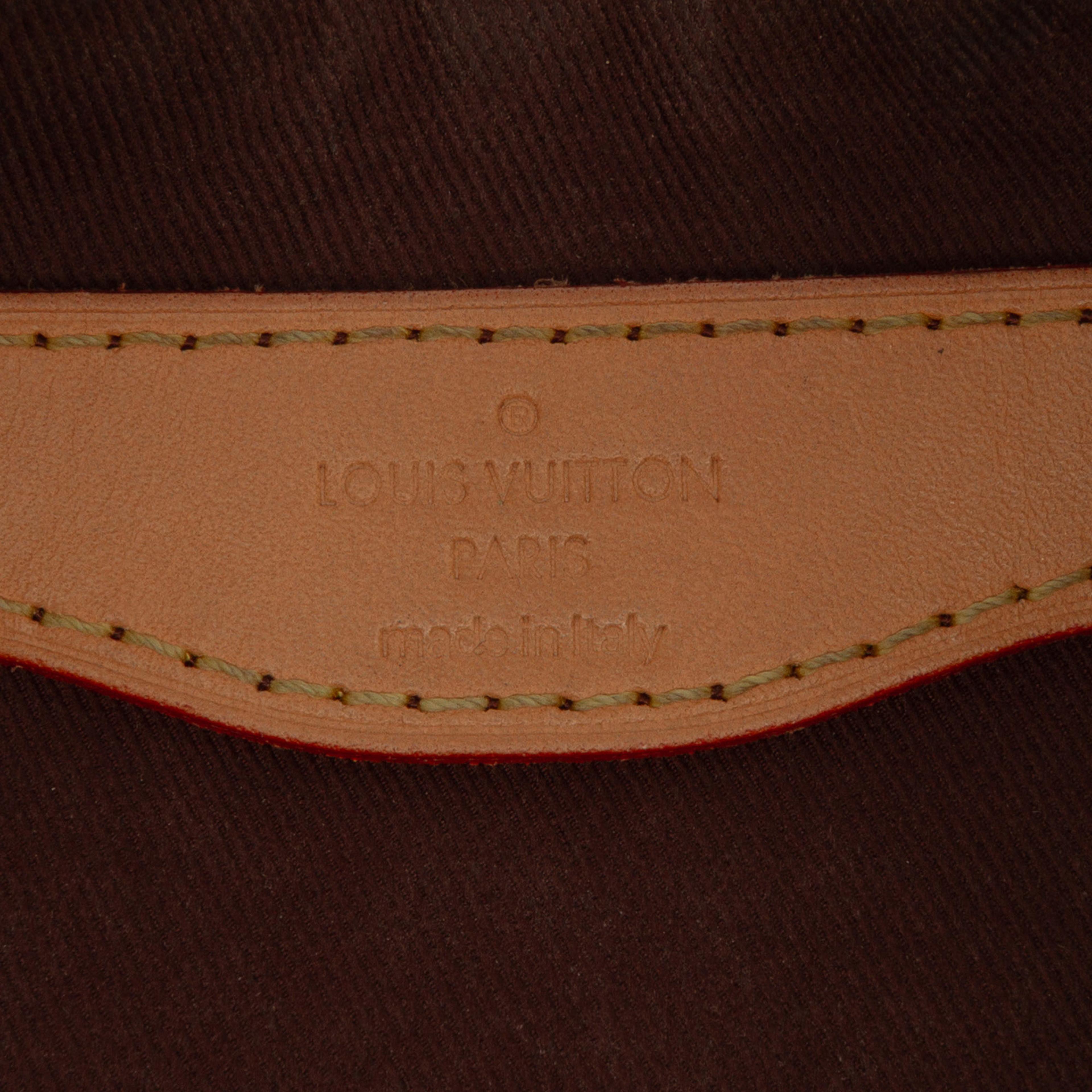 Louis Vuitton Monogram Boulogne, från Luxclusif, i färgen brown. Klicka för att öppna bilden i stort format