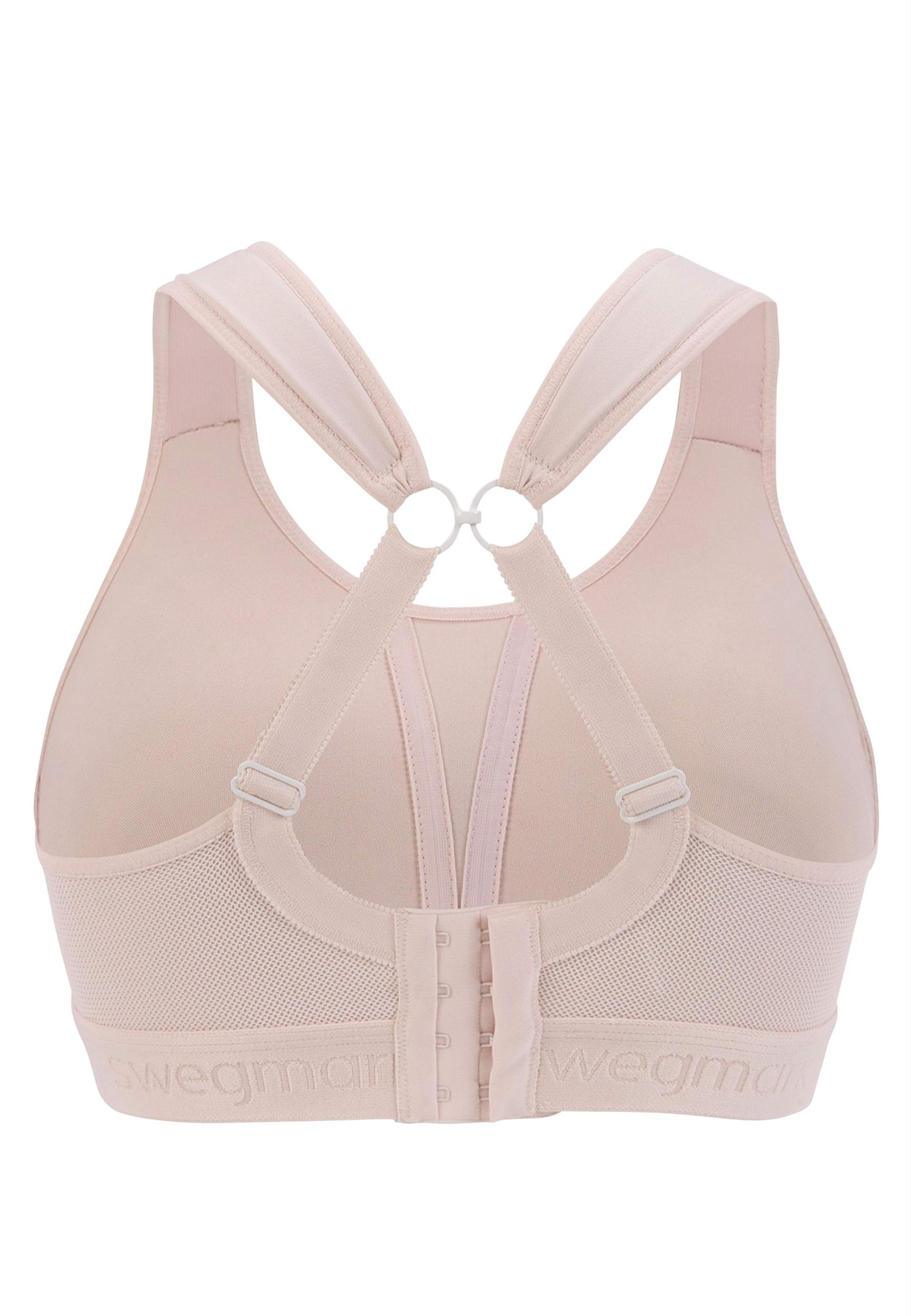 Kimberly Iconic Sport-bh, från Swegmark, i färgen crystal pink. Klicka för att öppna bilden i stort format