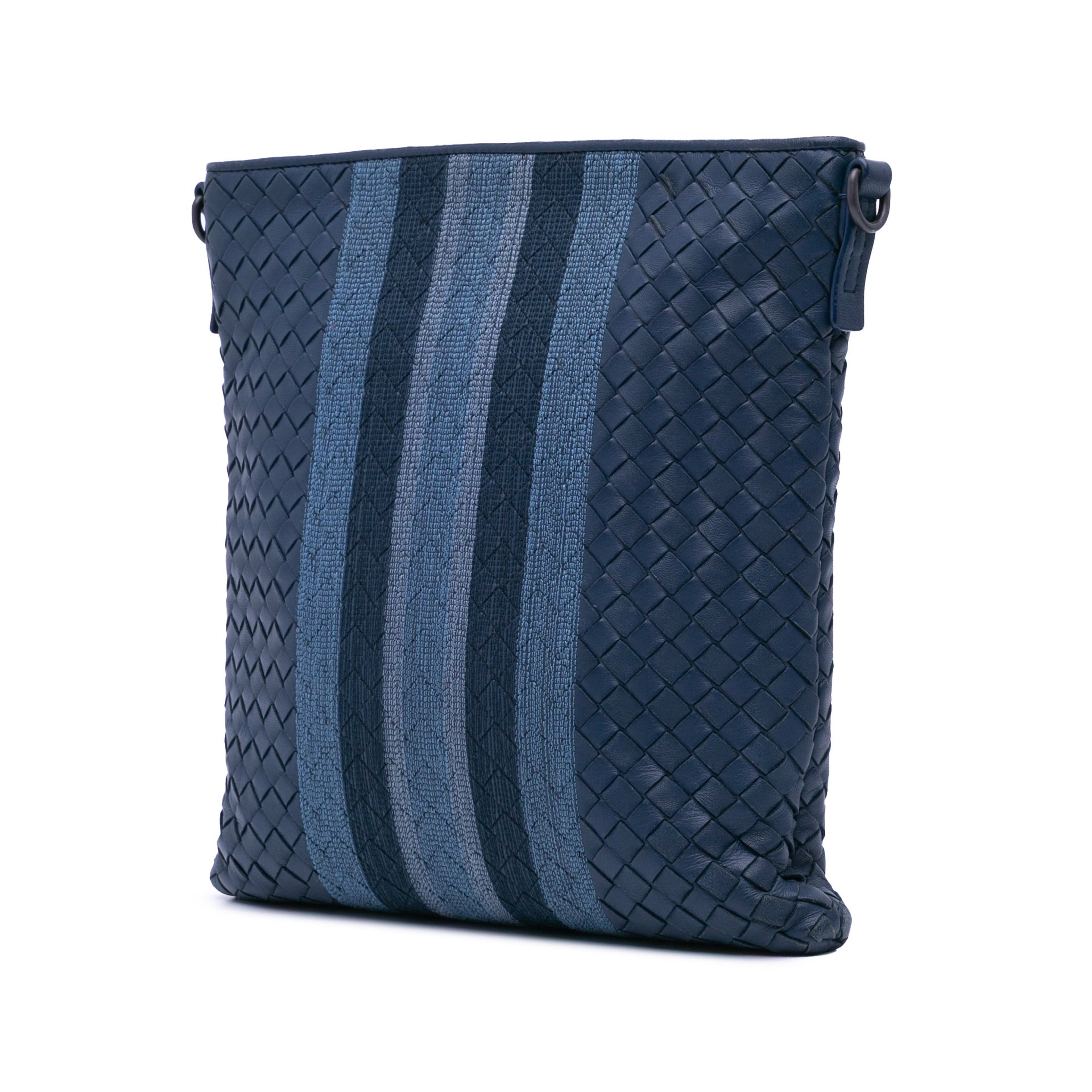 Bottega Veneta Leather Intrecciato Crossbody