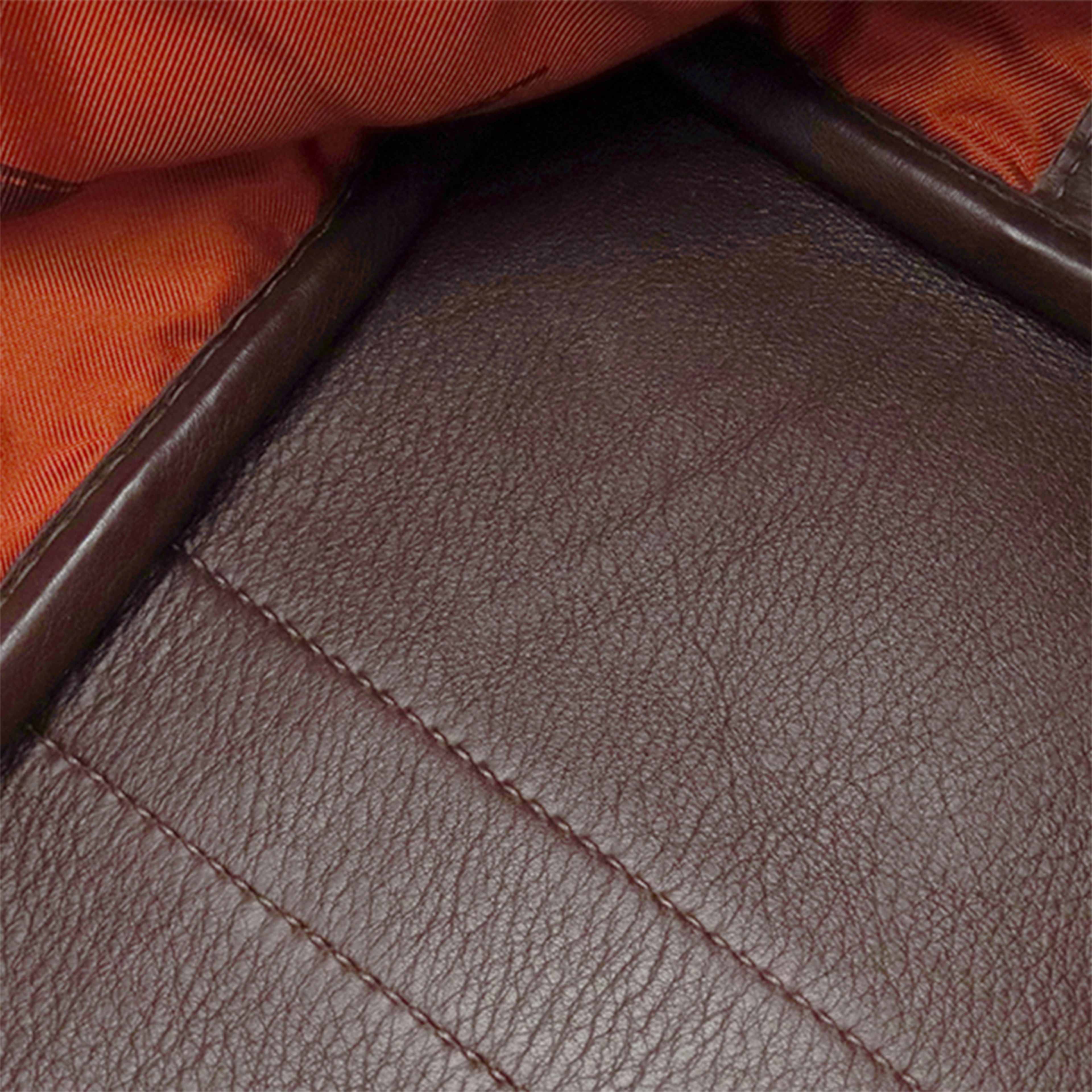 Hermès Swift And Silk Bolduc Twilly Garden Party 30, från Luxclusif, i färgen brown. Klicka för att öppna bilden i stort format