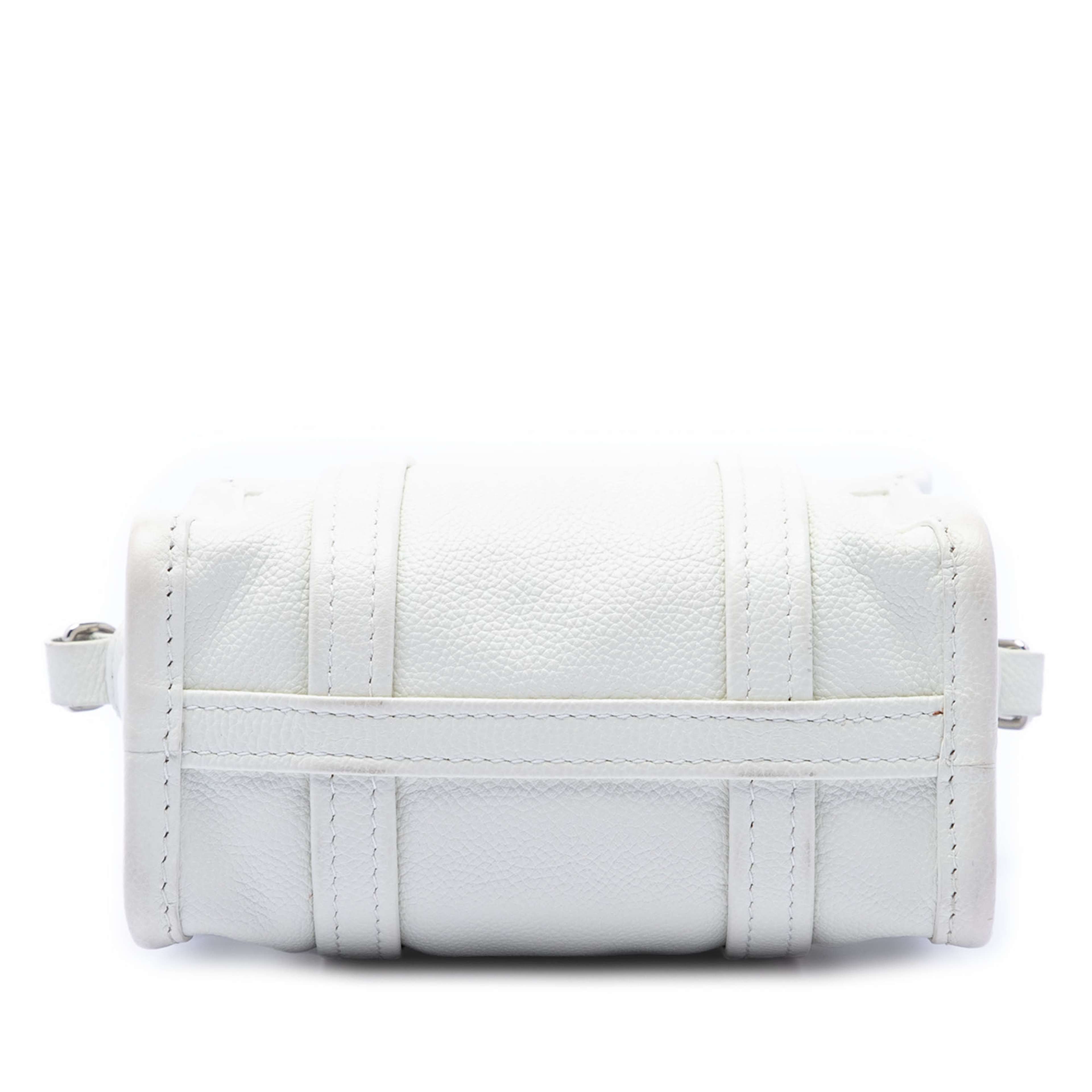 Balenciaga Lambskin Bazar Shopper Satchel Xxs, från Luxclusif, i färgen beige. Klicka för att öppna bilden i stort format