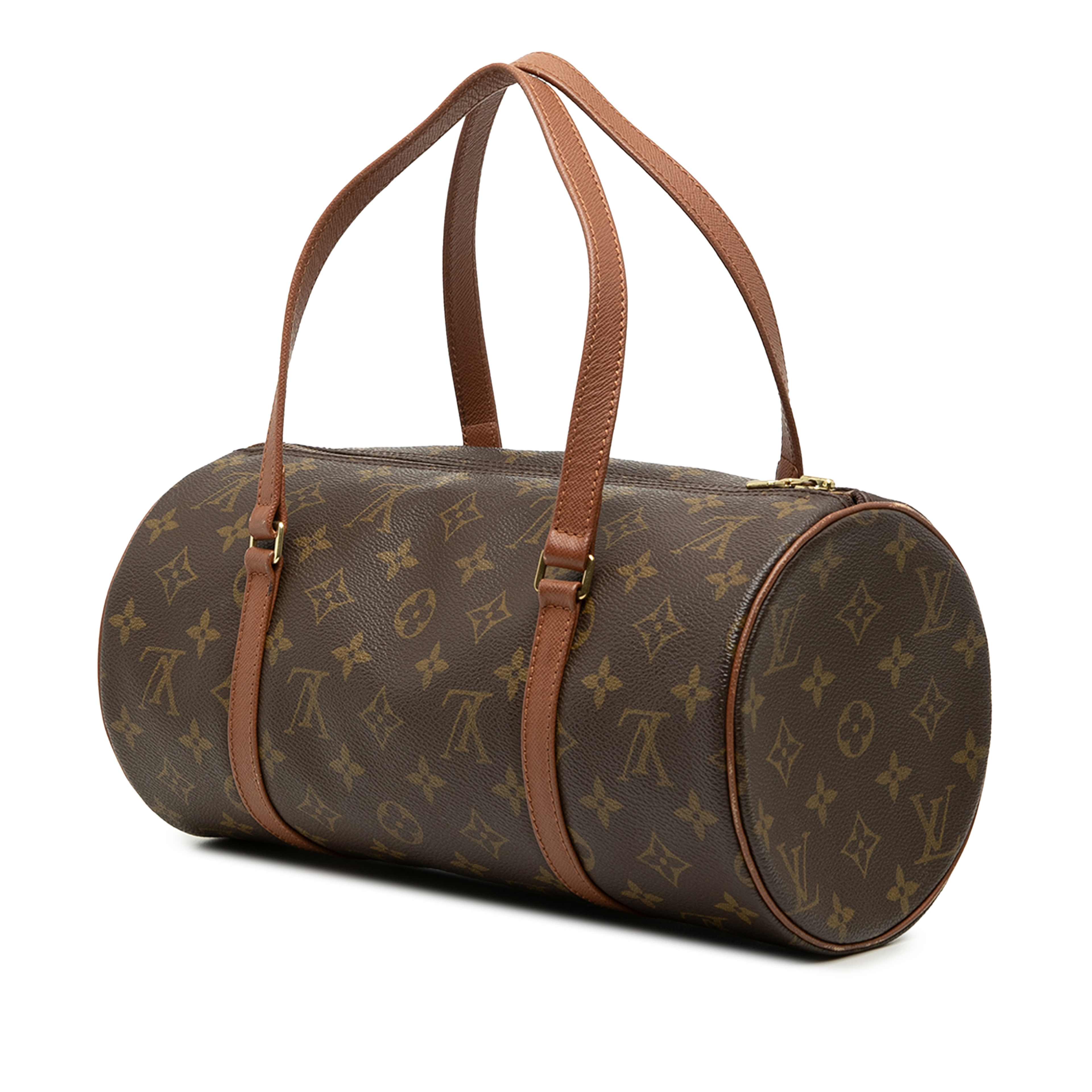 Louis Vuitton Monogram Papillon 30, från Luxclusif, i färgen brun. Klicka för att öppna bilden i stort format