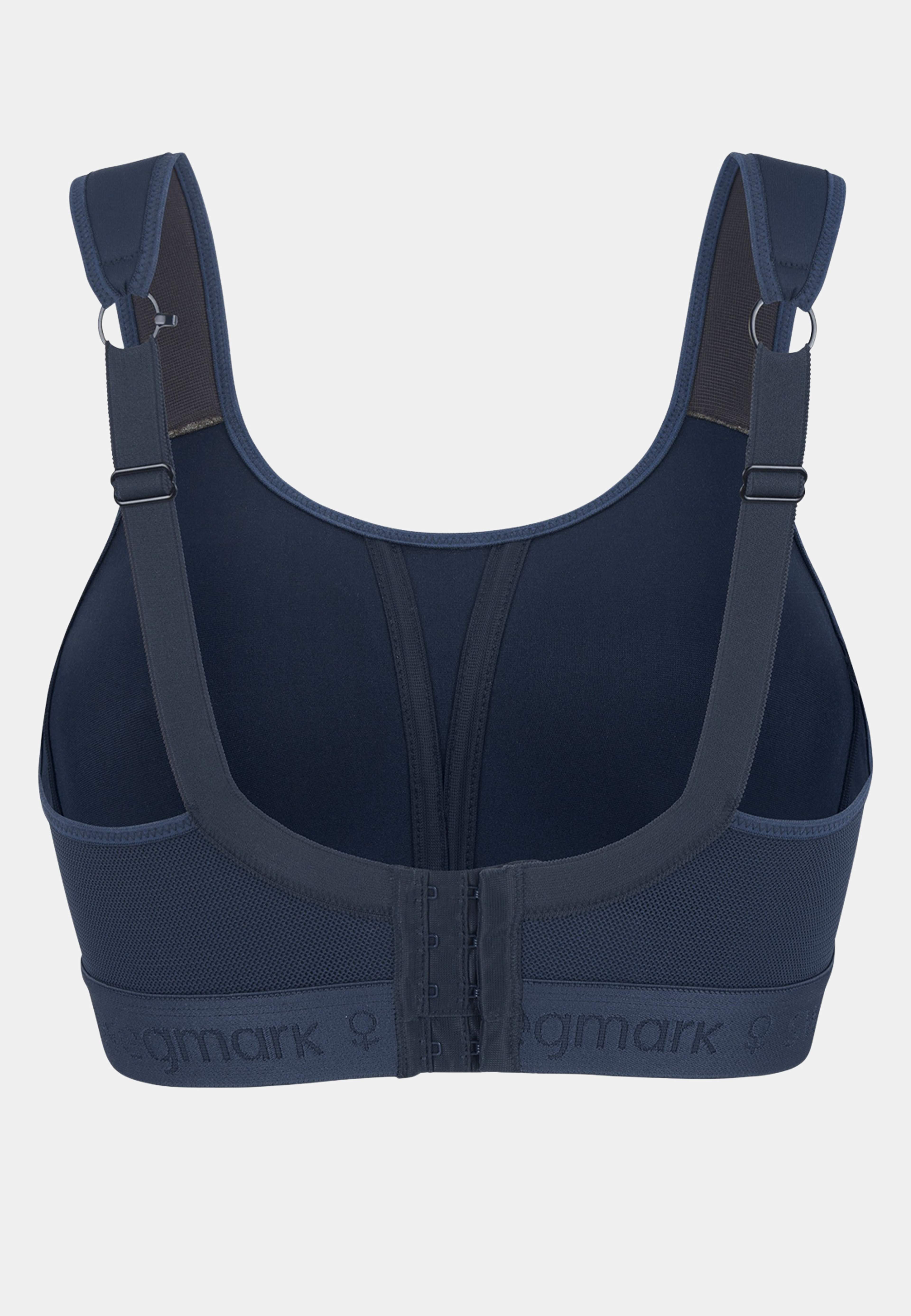 Kimberly Iconic Sport-bh, från Swegmark, i färgen dress blue. Klicka för att öppna bilden i stort format