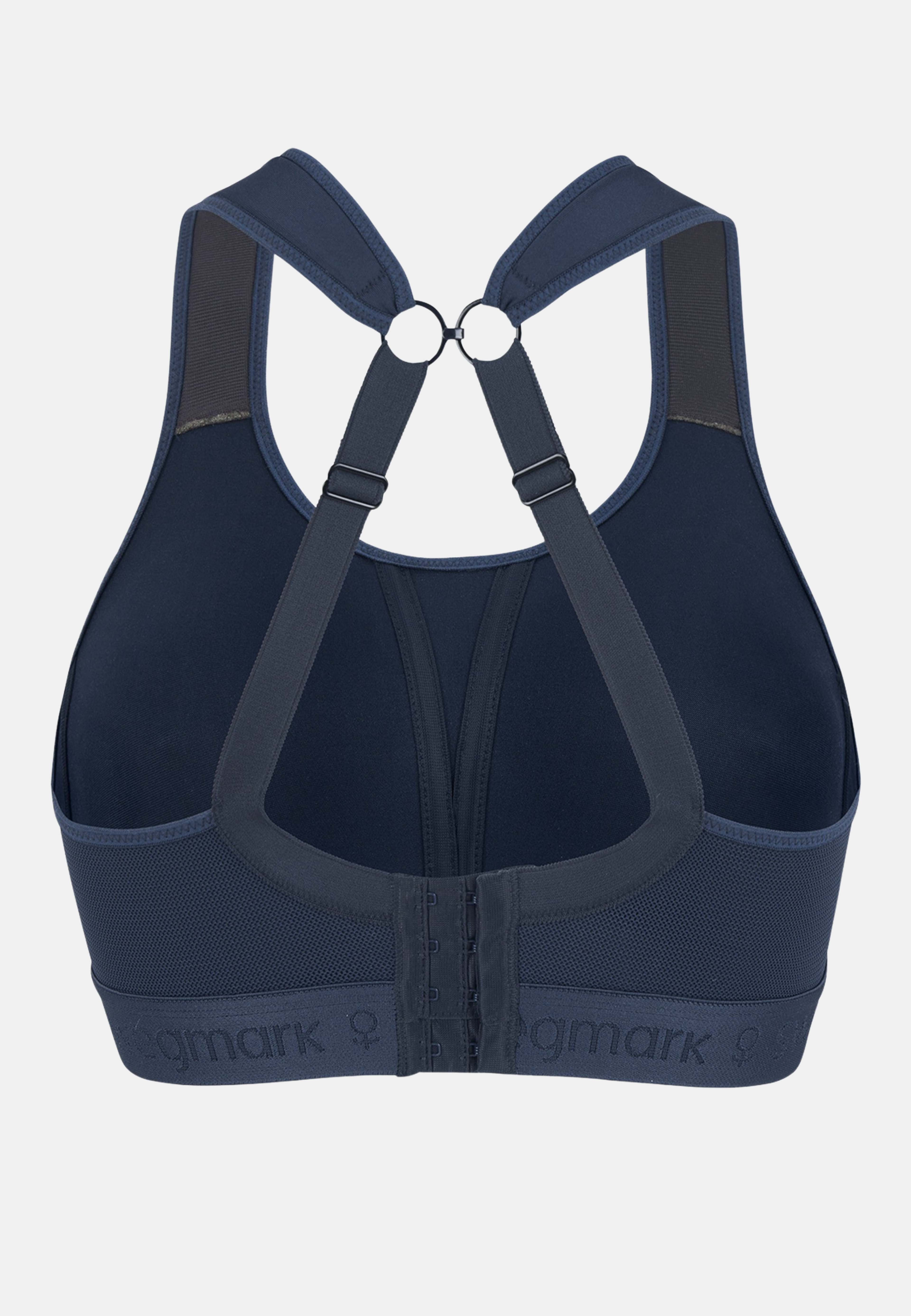 Kimberly Iconic Sport-bh, från Swegmark, i färgen dress blue. Klicka för att öppna bilden i stort format