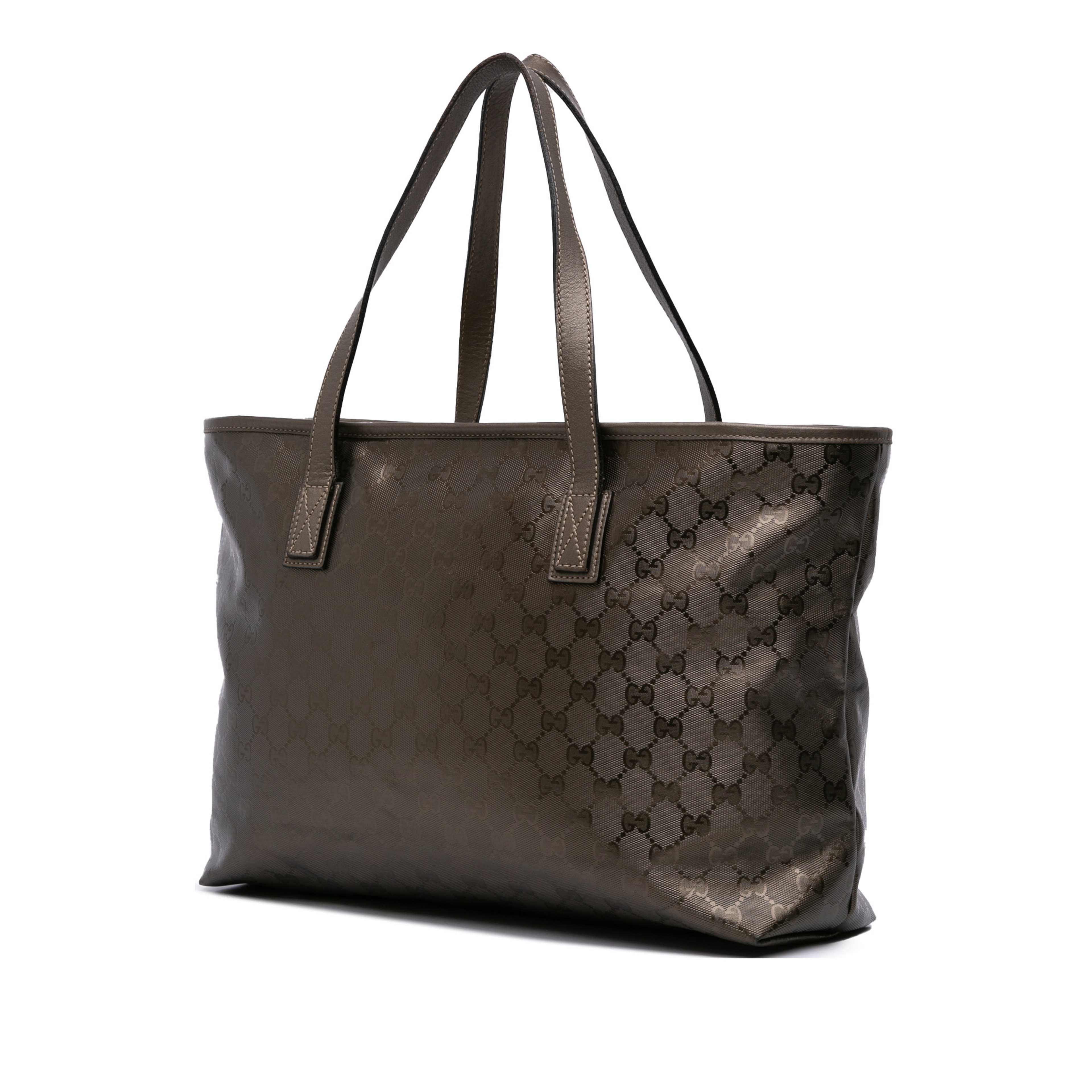 Gucci Medium Gg Imprime Tote, från Luxclusif, i färgen gold. Klicka för att öppna bilden i stort format