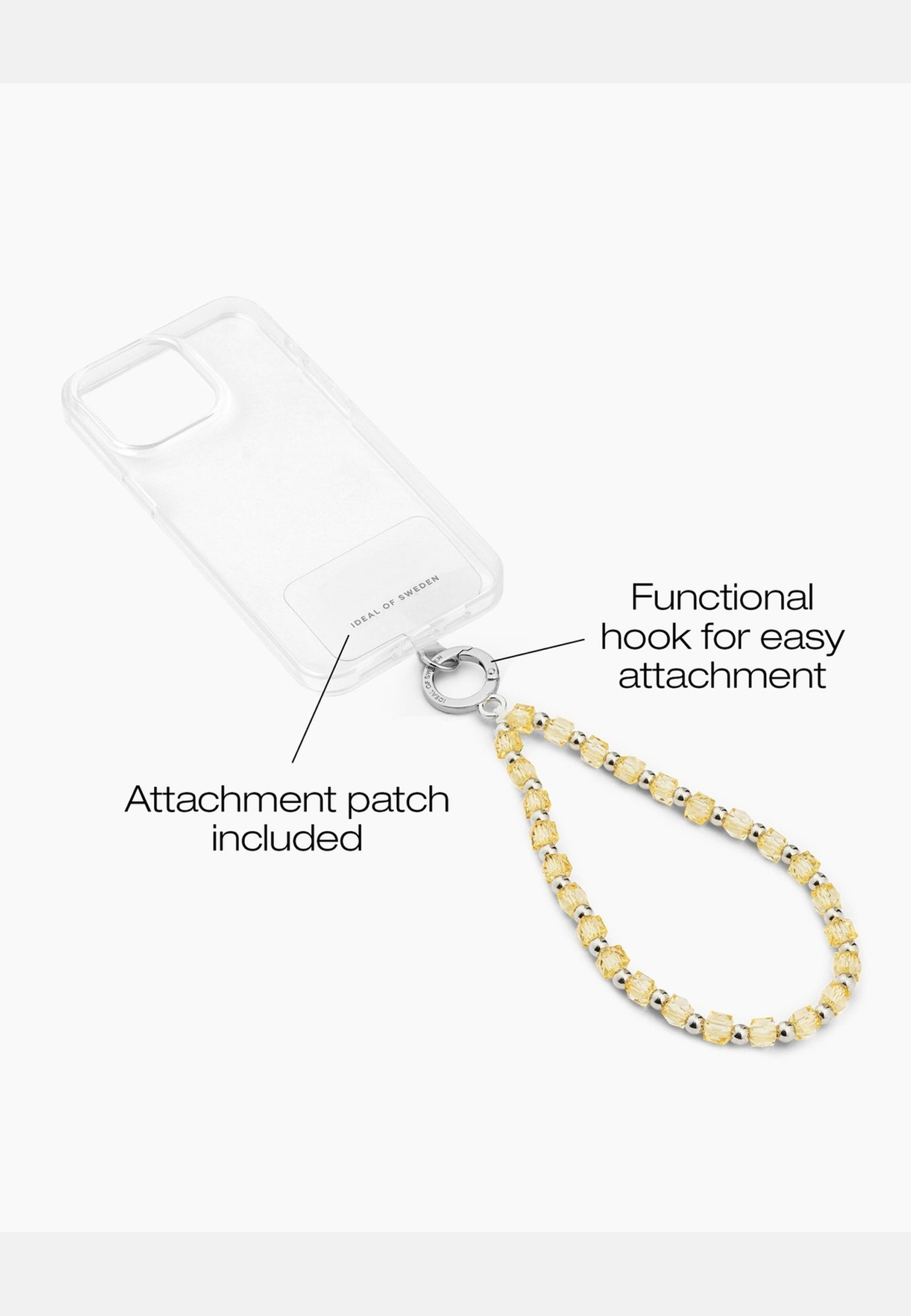 Phone Wristlet Strap Soft Lemon