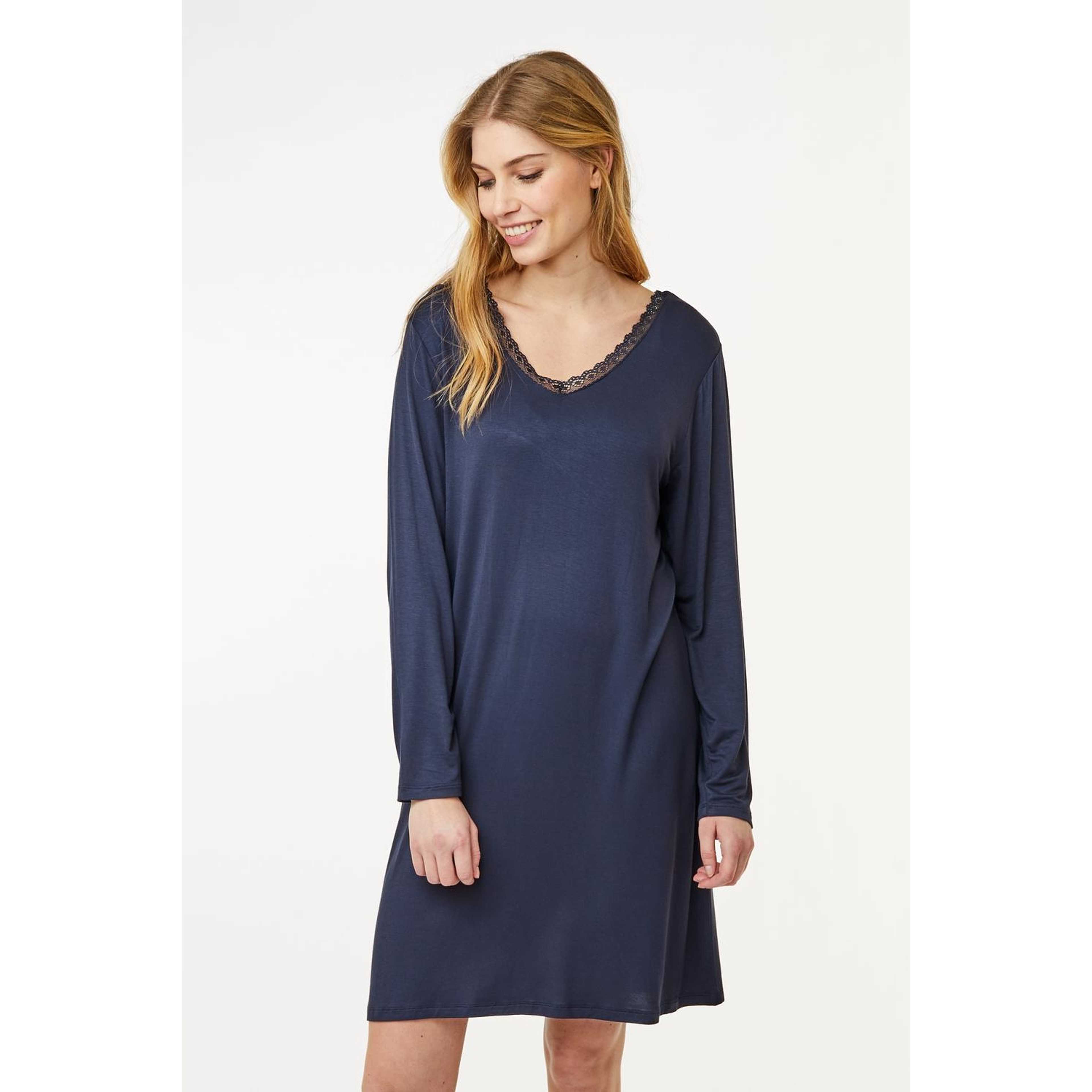 Ccdk Jacqueline L/s Dress Dark Navy