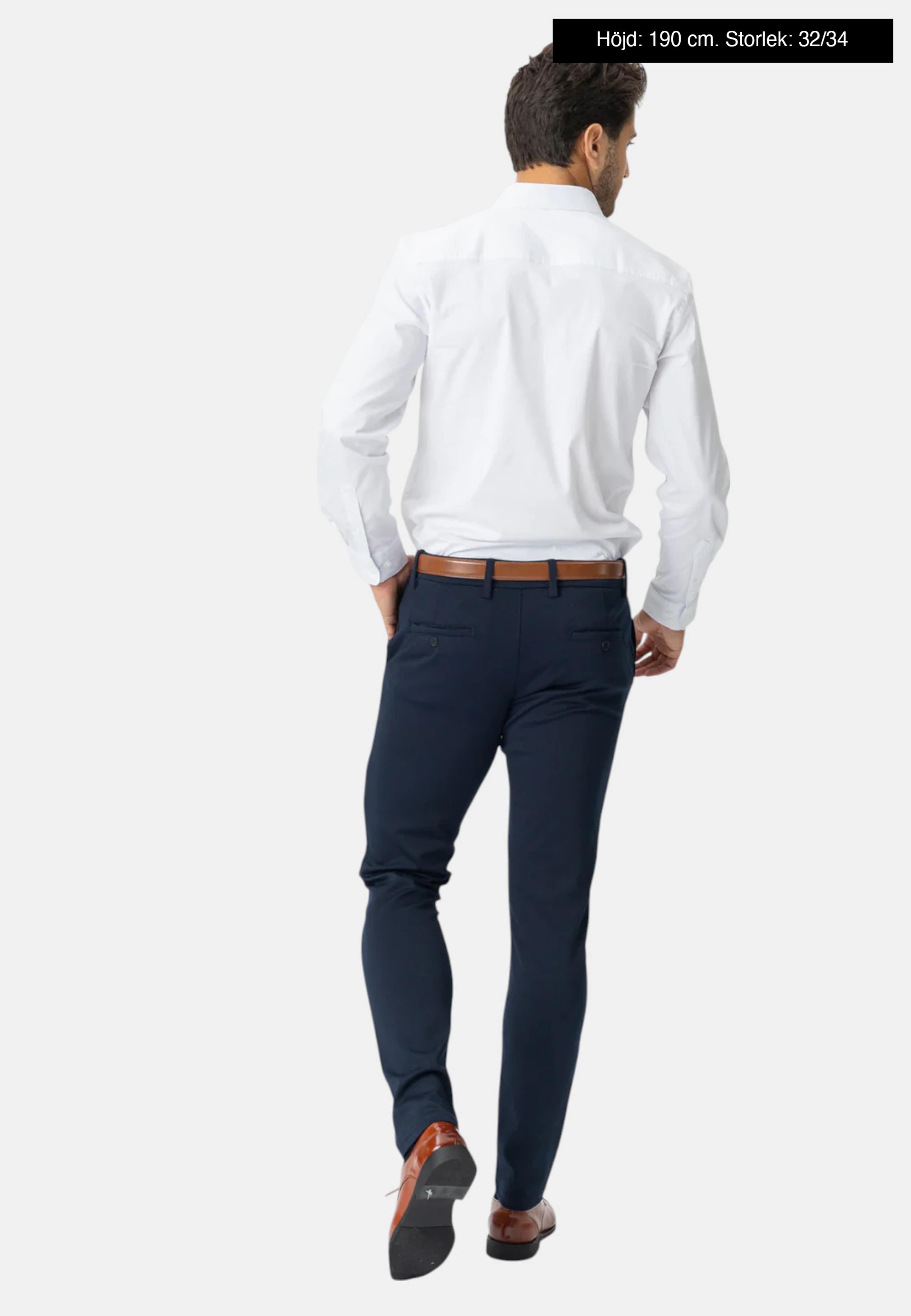 The Original Performance Pants, från TeeShoppen, i färgen navy. Klicka för att öppna bilden i stort format