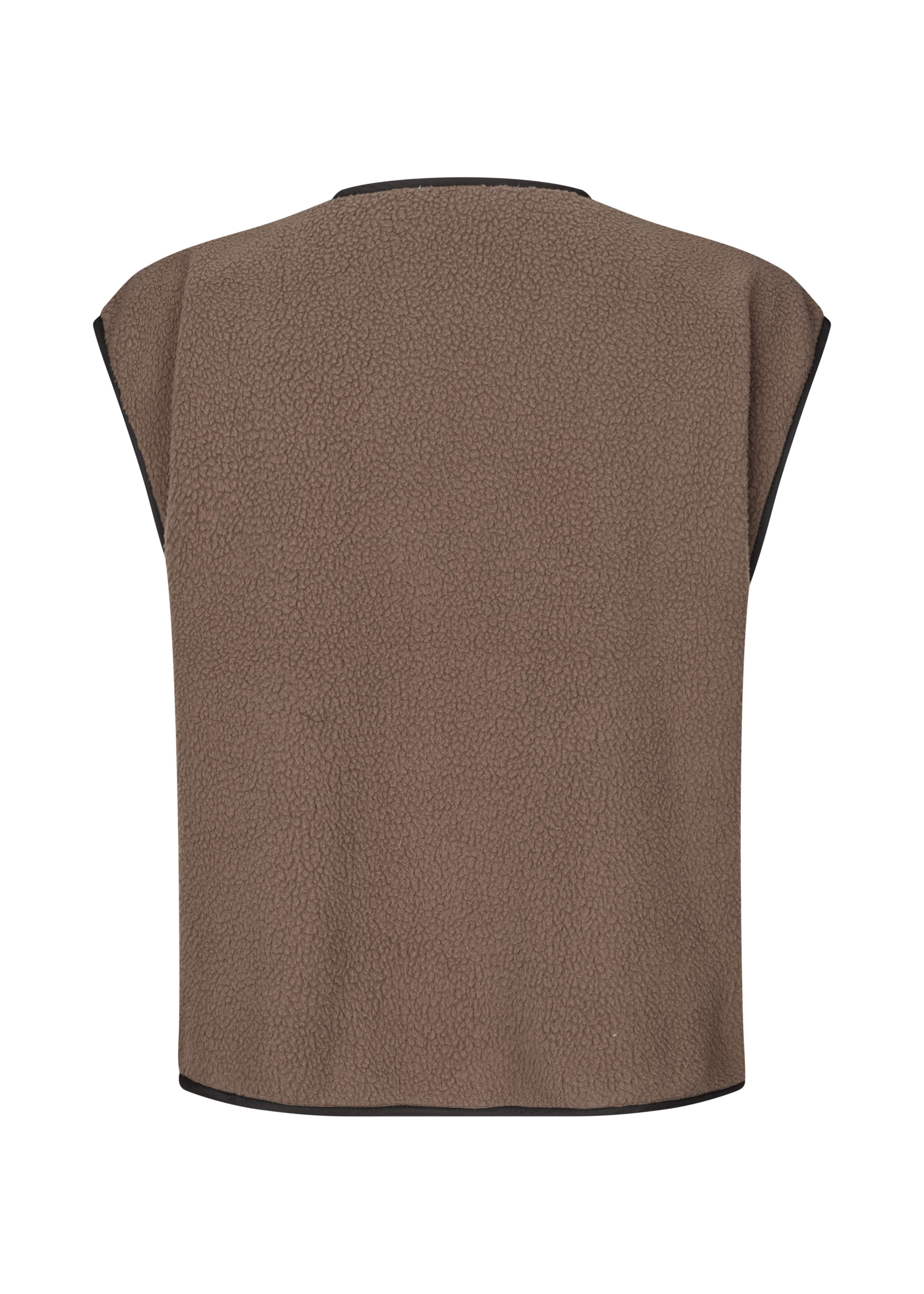 Badramd Vest, från Modström, i färgen chocolate chip. Klicka för att öppna bilden i stort format