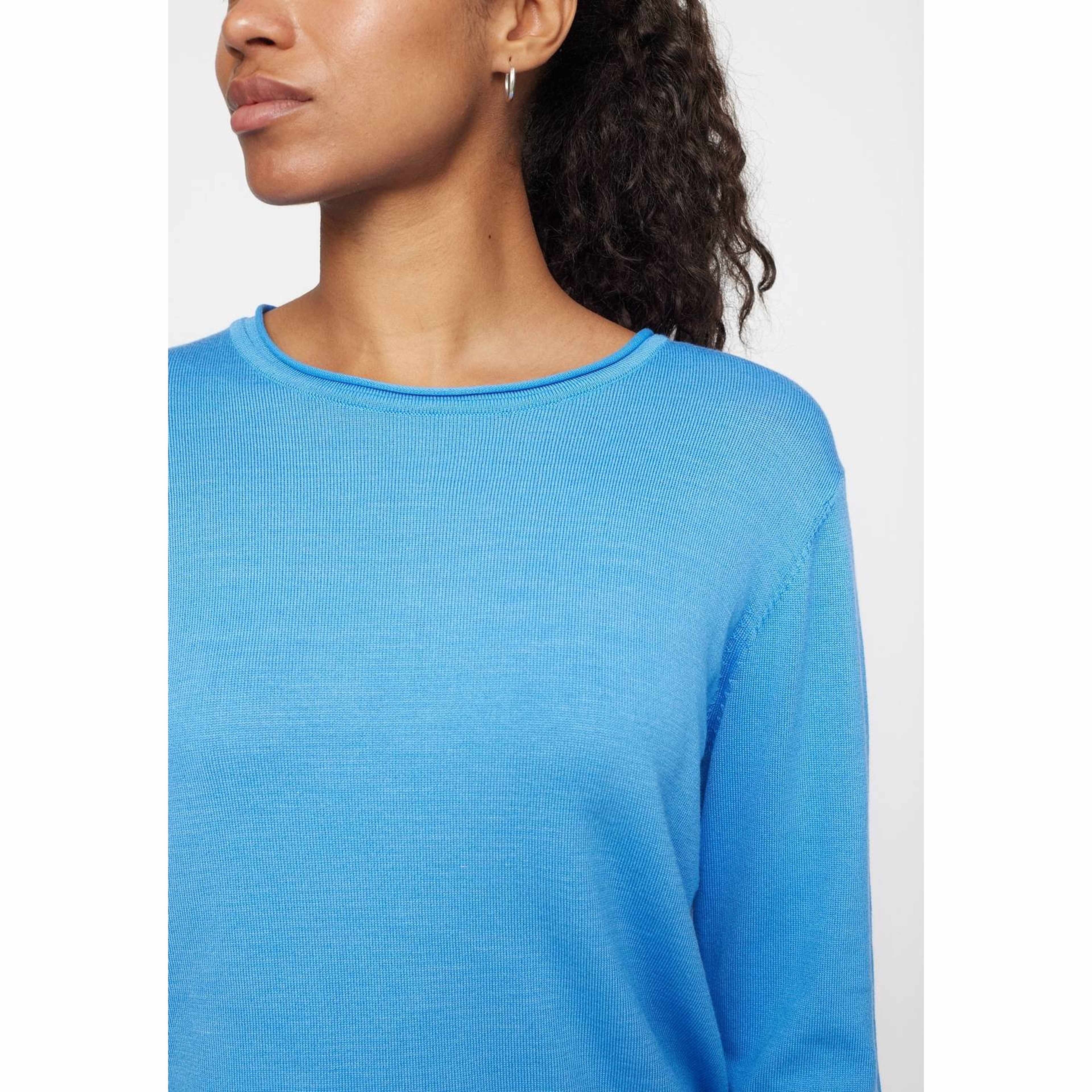 Srmarla O-neck Roll Edge Knit