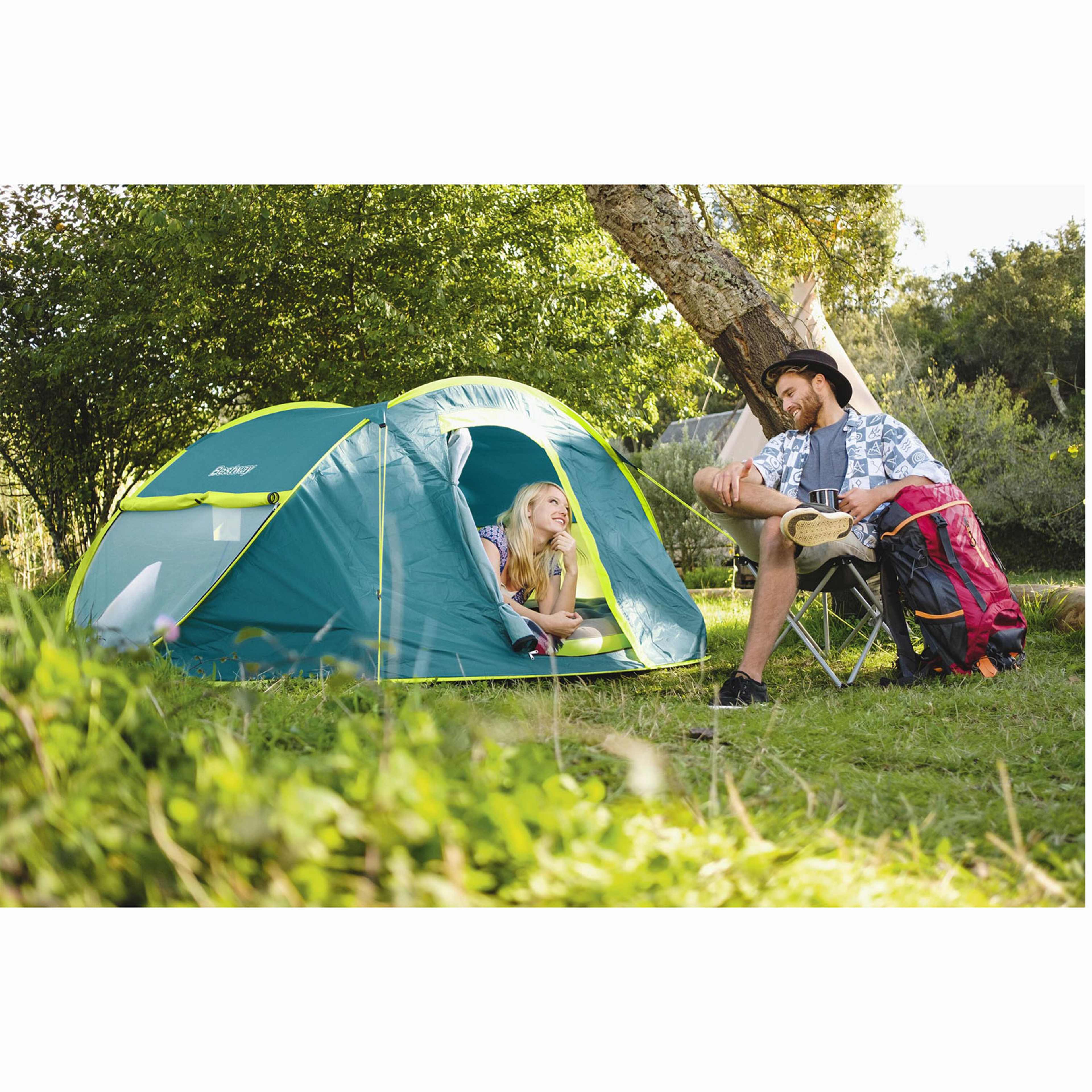 Coolmount Familjetält 4man 2.10m X 2.40m X 1.00m