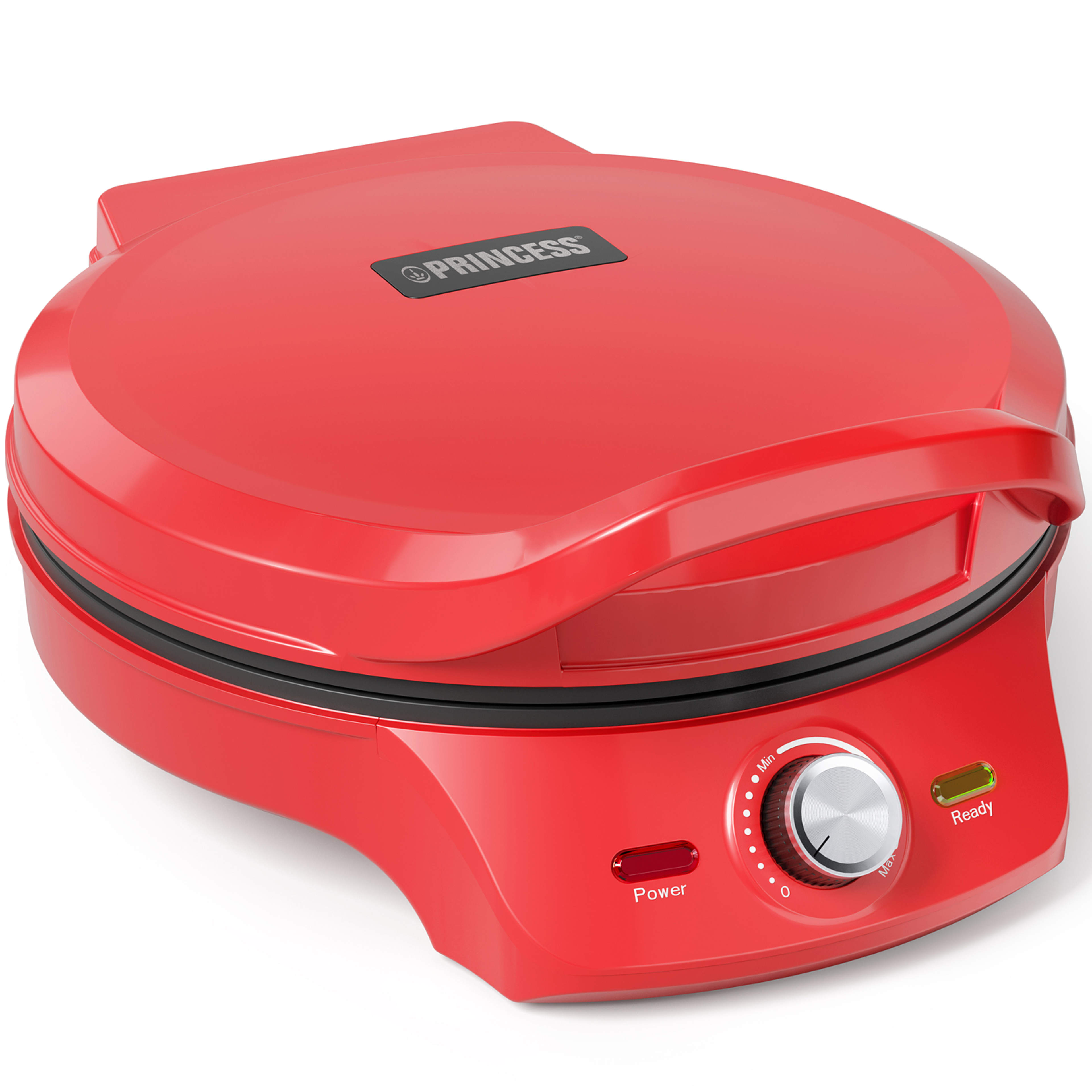 Pizza Maker 32cm 2000w, från Princess, i färgen röd. Klicka för att öppna bilden i stort format