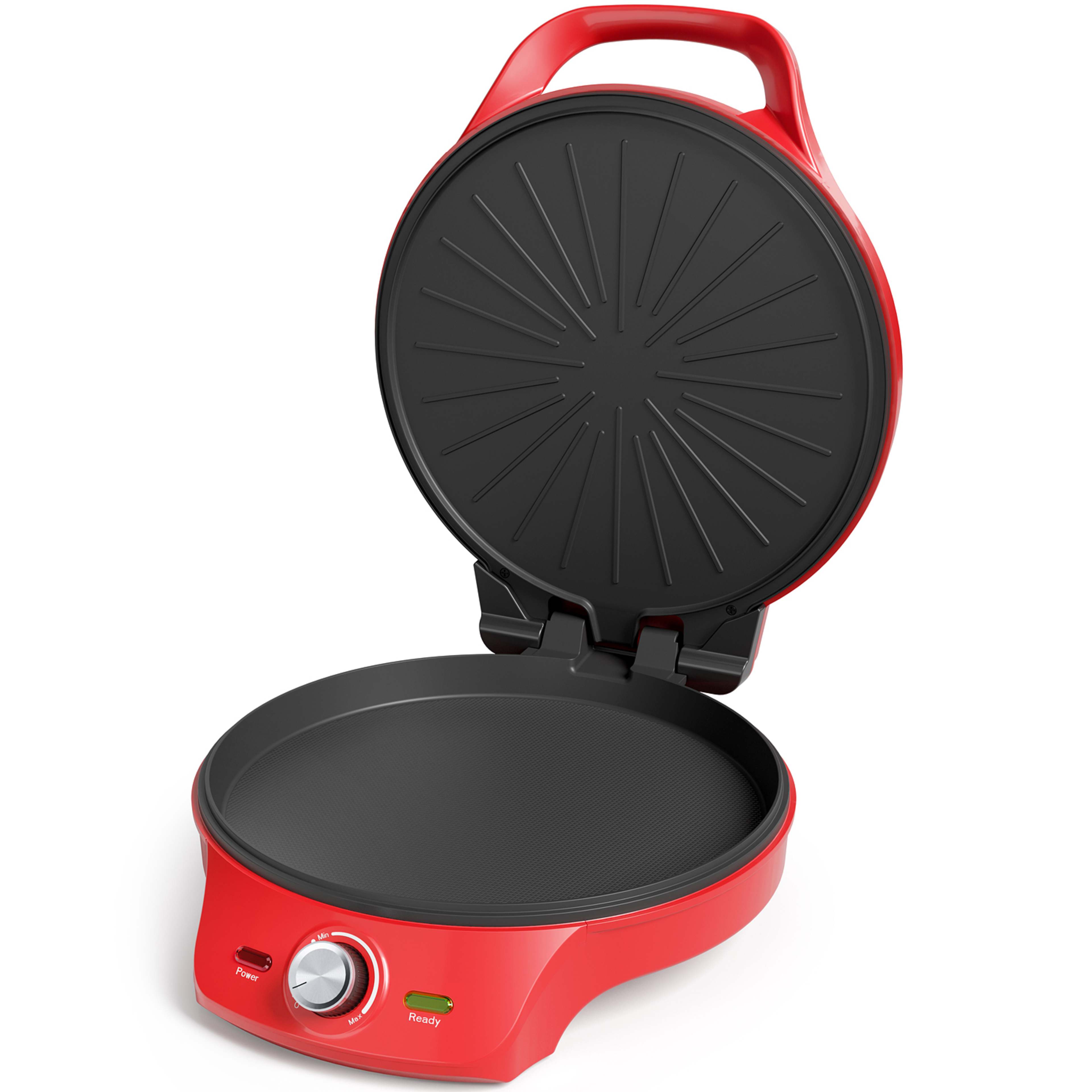 Pizza Maker 32cm 2000w, från Princess, i färgen röd. Klicka för att öppna bilden i stort format