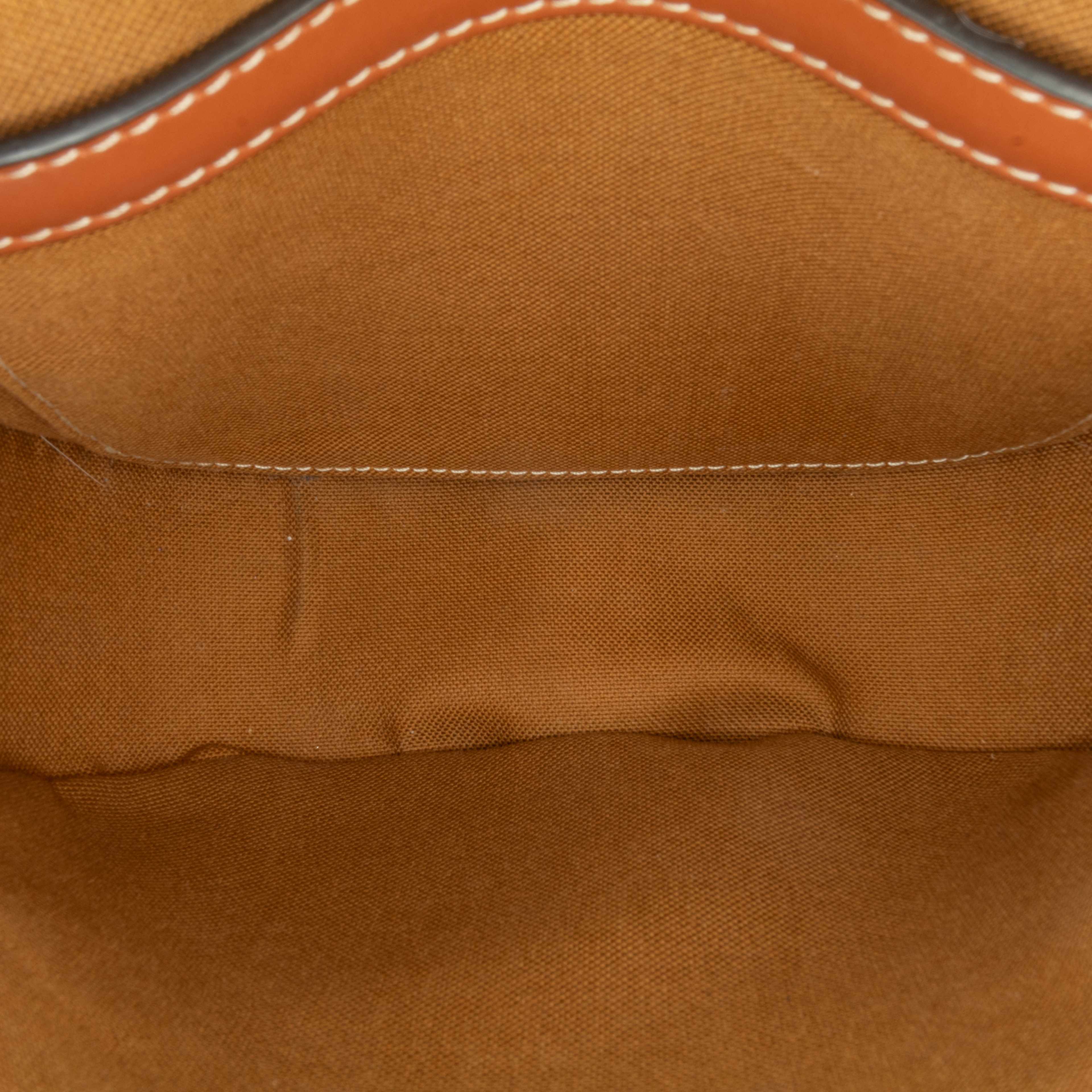 Celine Medium Triomphe Coated Canvas Folco Crossbody