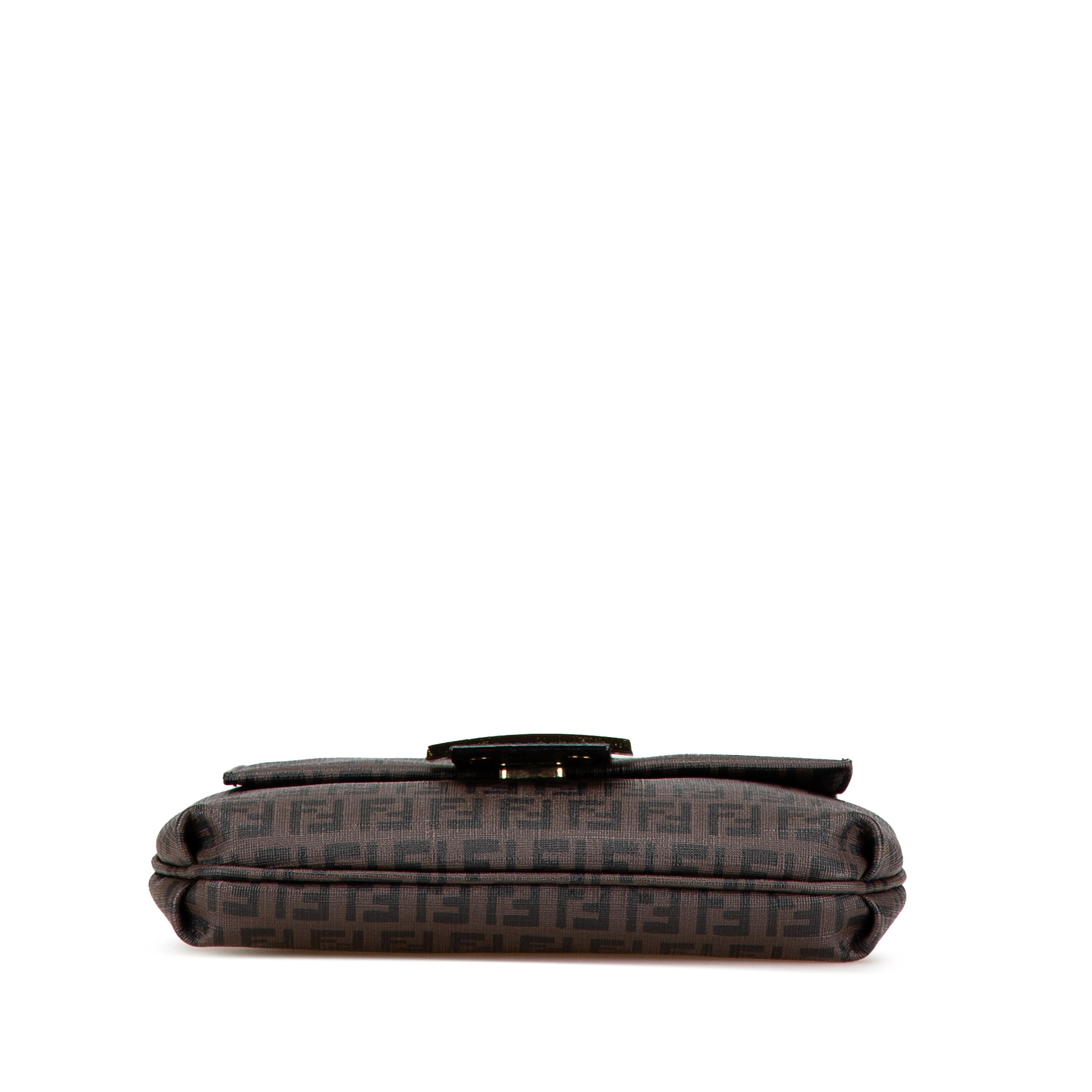 Fendi Zucchino Spalmati Crossbody, från Luxclusif, i färgen brown. Klicka för att öppna bilden i stort format