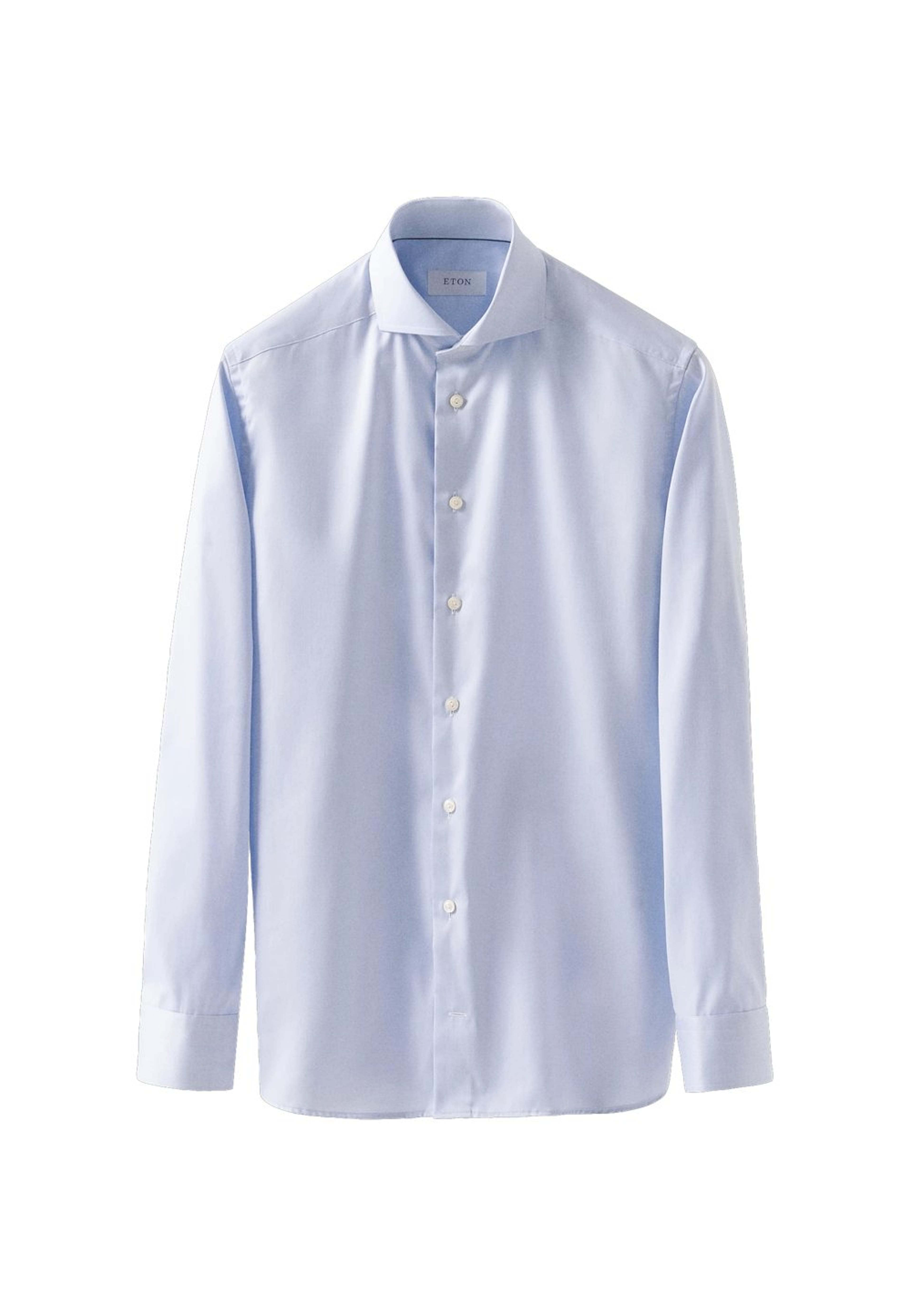 Signature Twill-skjorta Slim Fit, Extreme Cut Away-krage