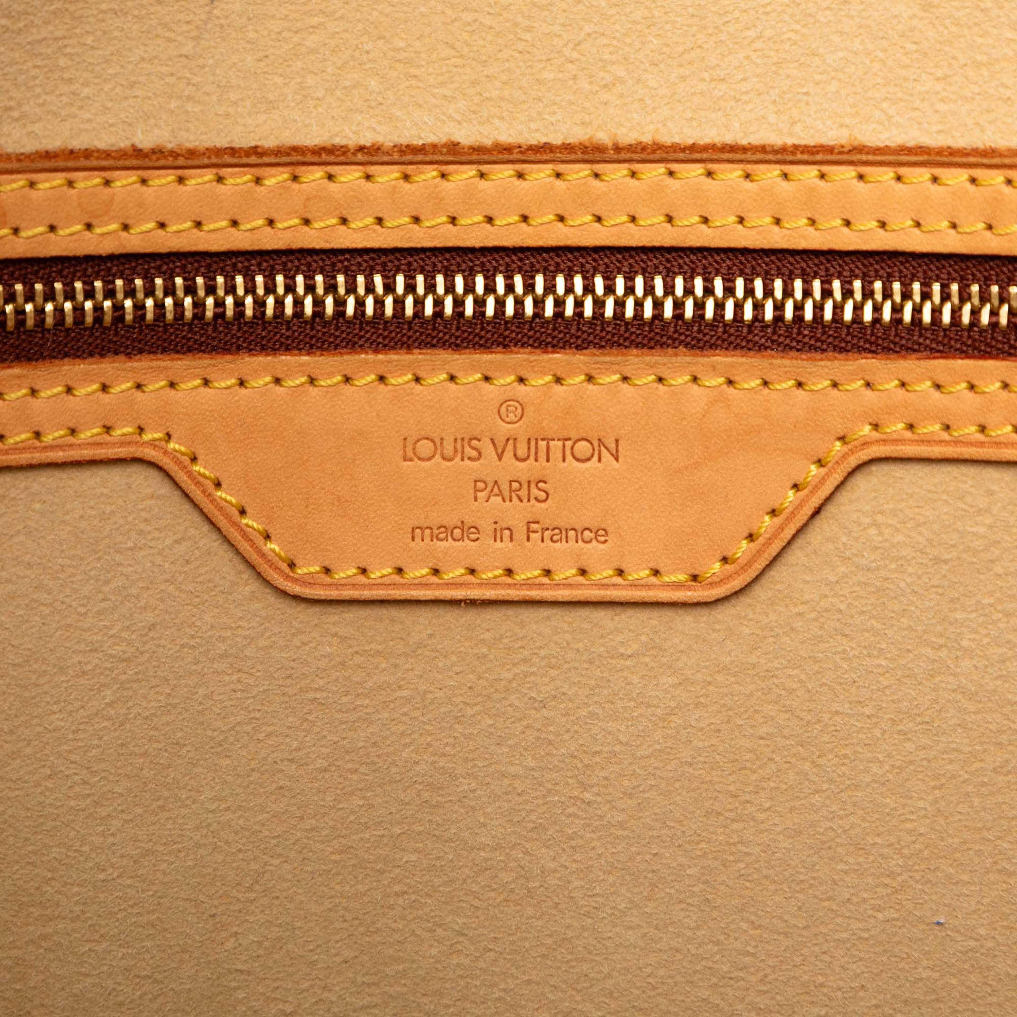 Louis Vuitton Monogram Babylone, från Luxclusif, i färgen brown. Klicka för att öppna bilden i stort format