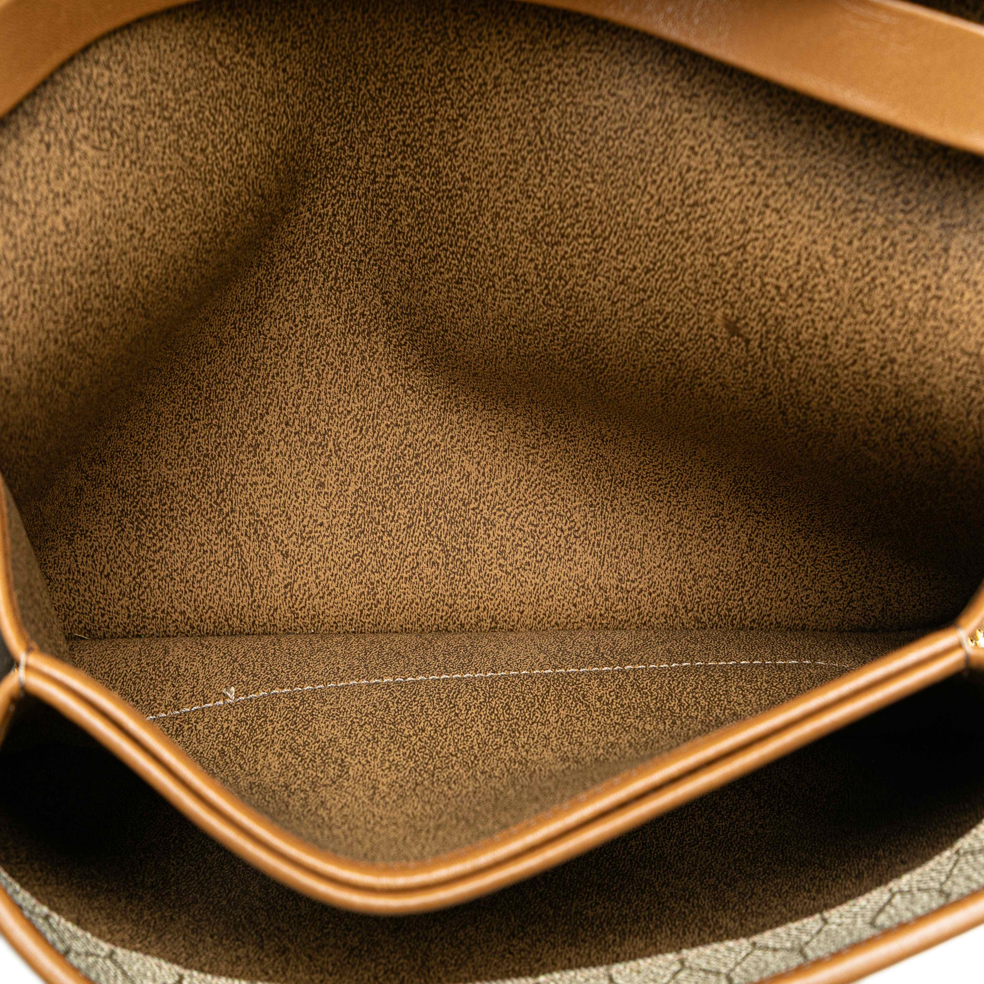 Dior Honeycomb Coated Canvas Chain Shoulder Bag
