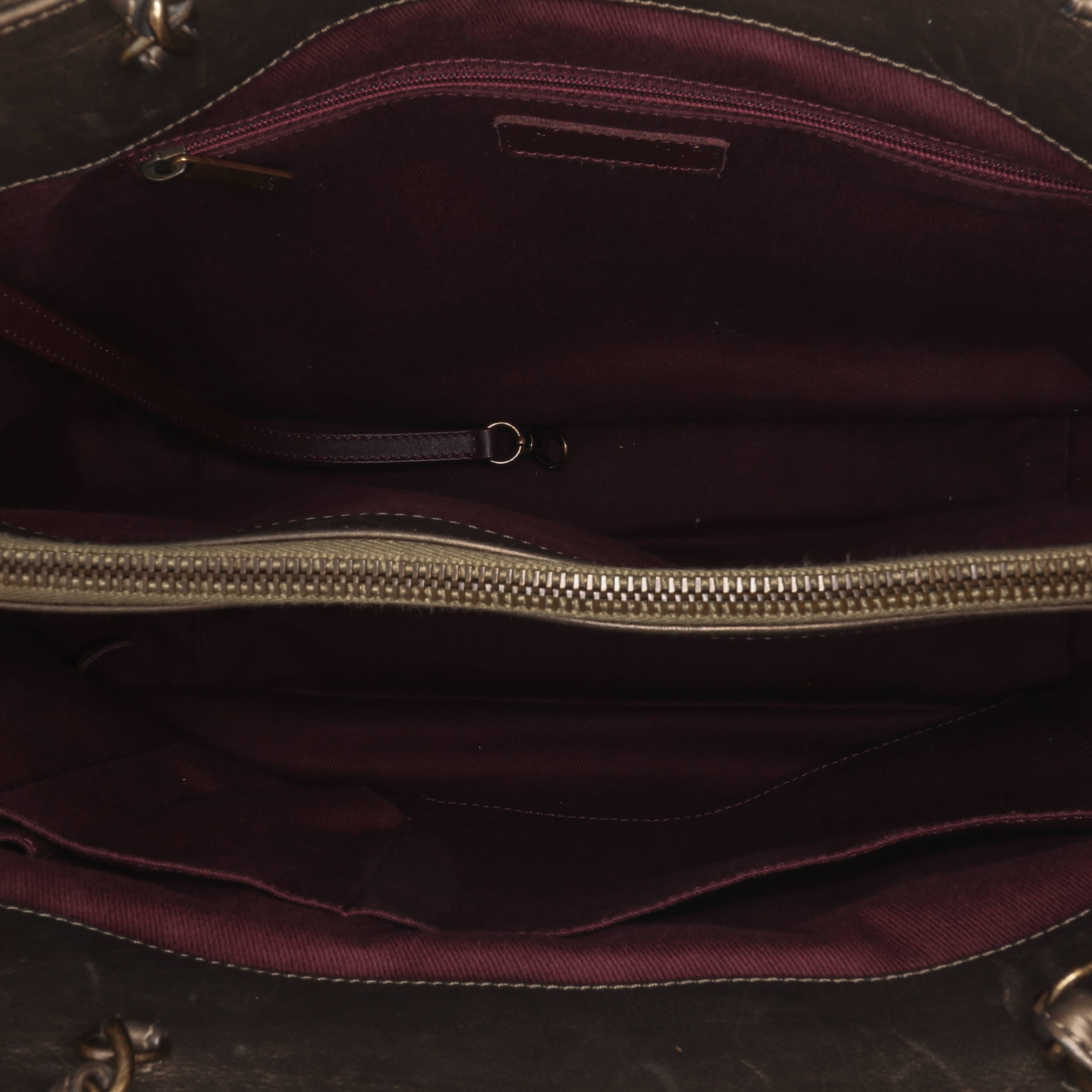 Chanel Cc Quilted Calfskin Istanbul Tote