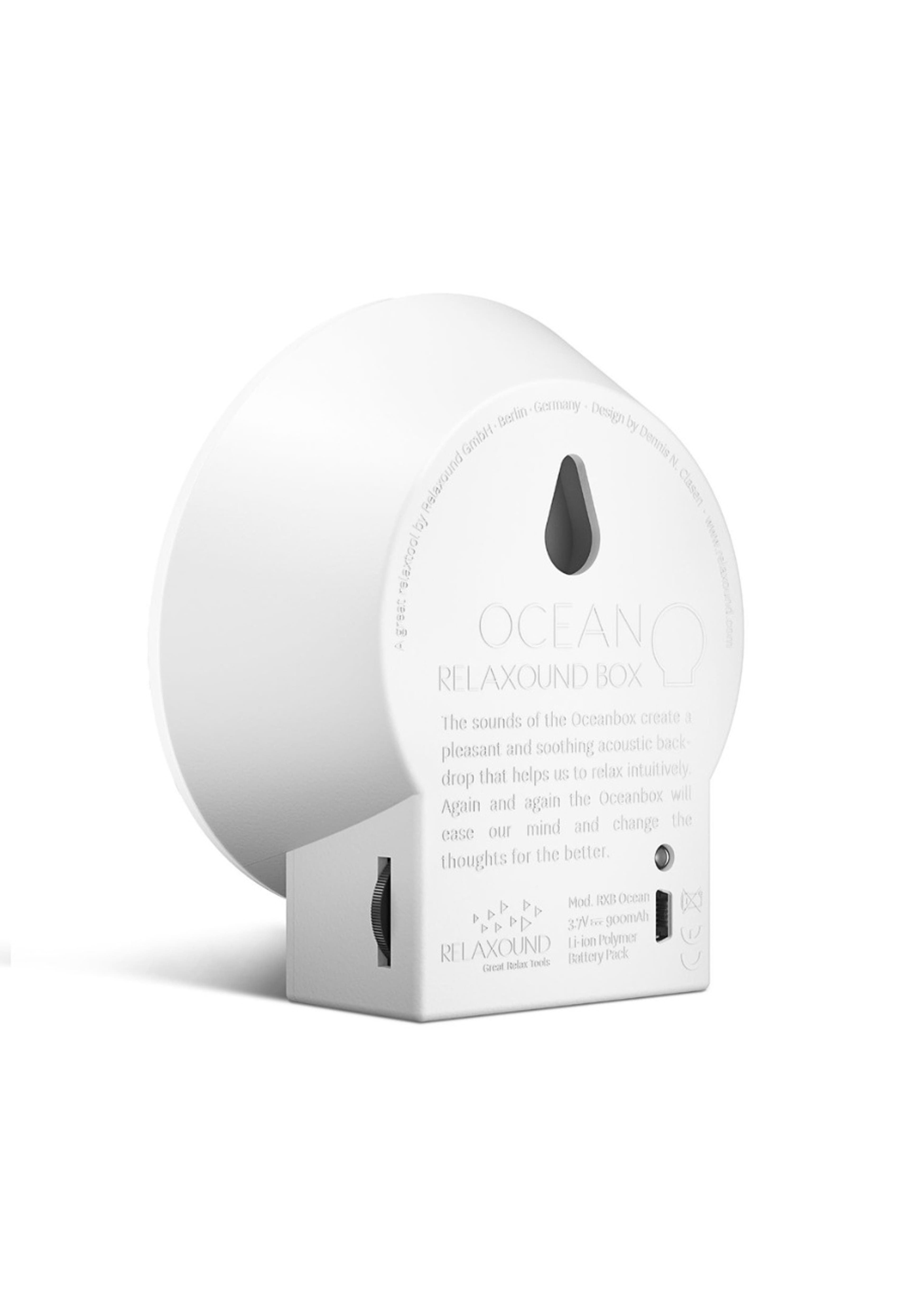 Oceanbox Speldosa Havsljud Vit