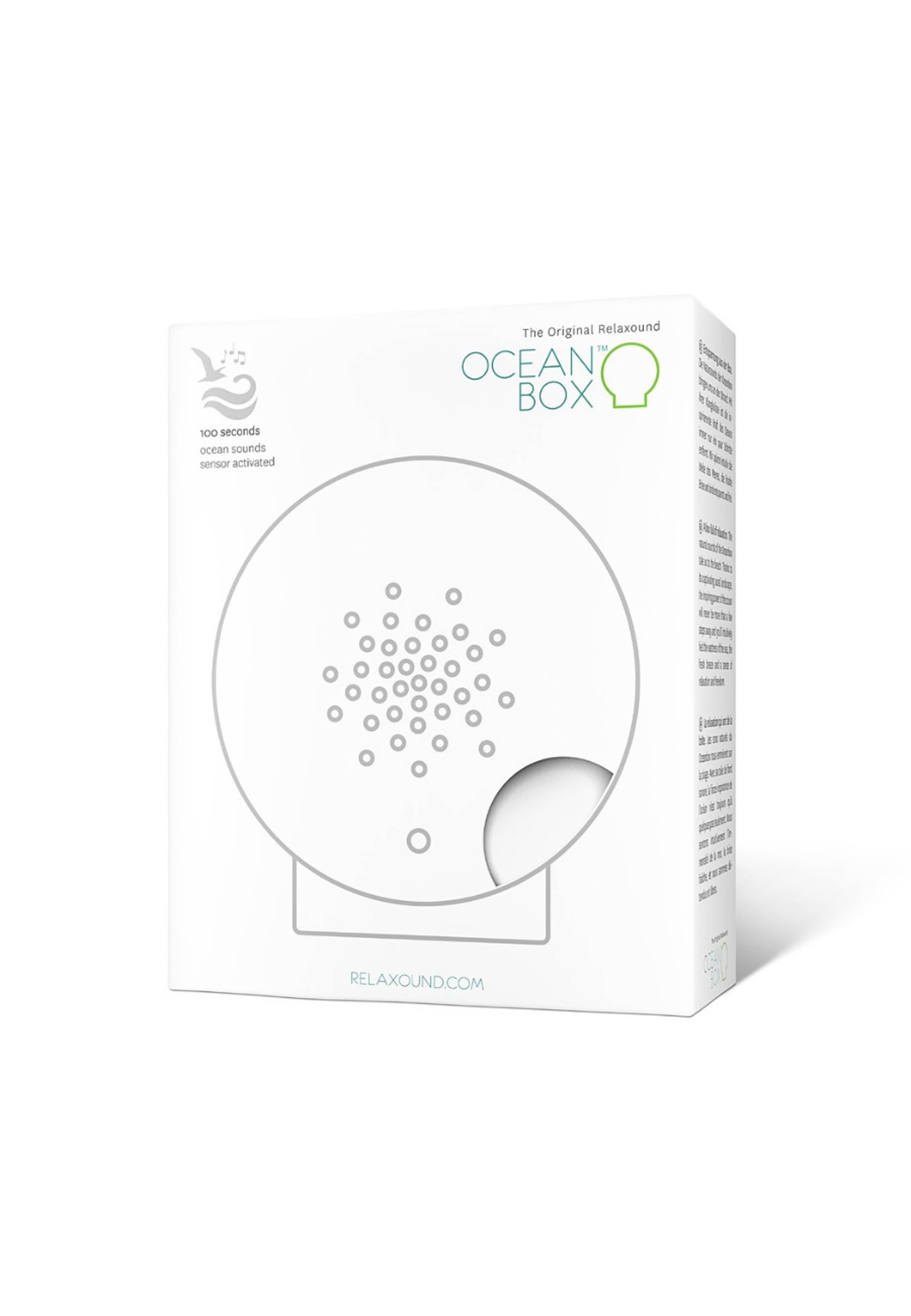 Oceanbox Speldosa Havsljud Vit