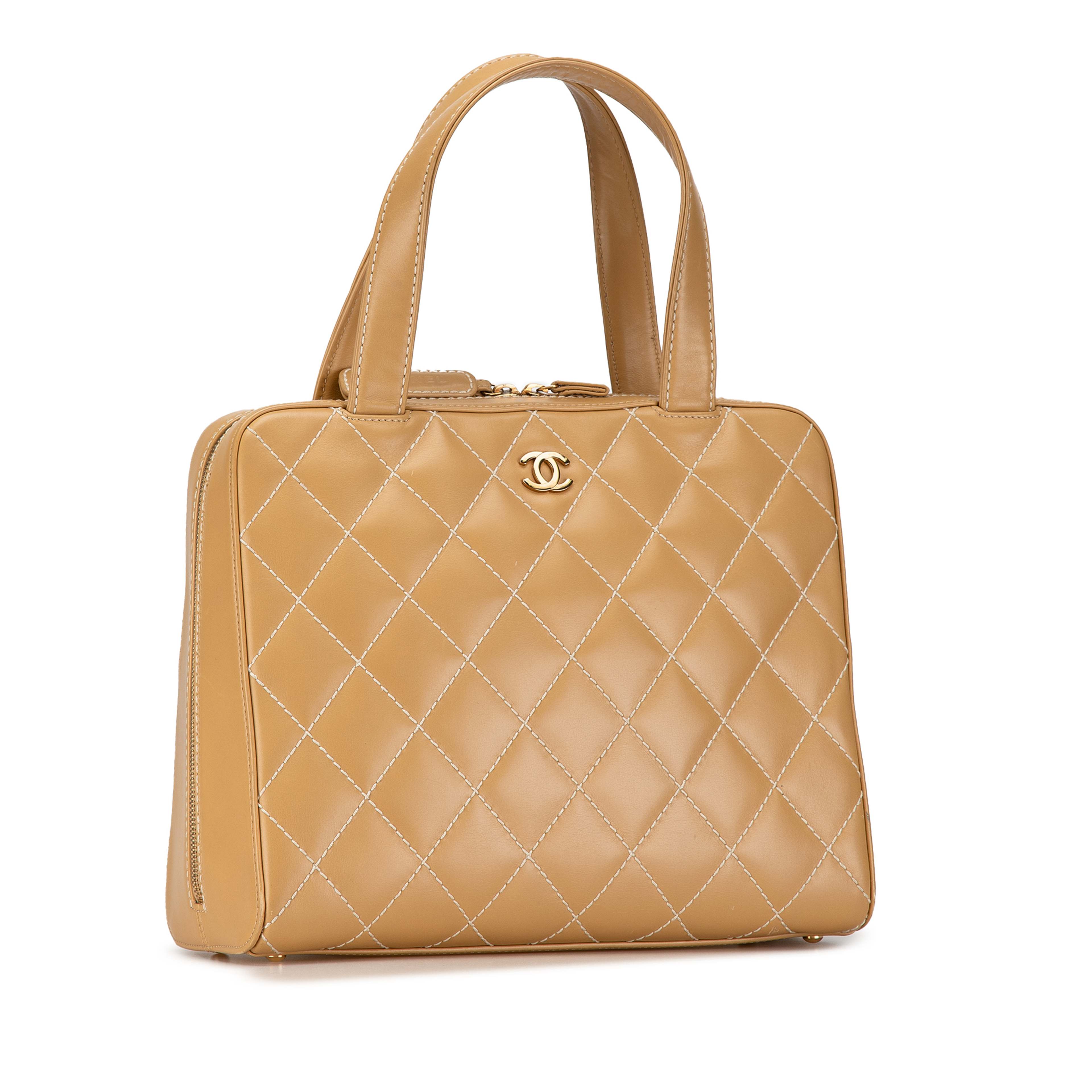 Chanel Cc Wild Stitch Handbag