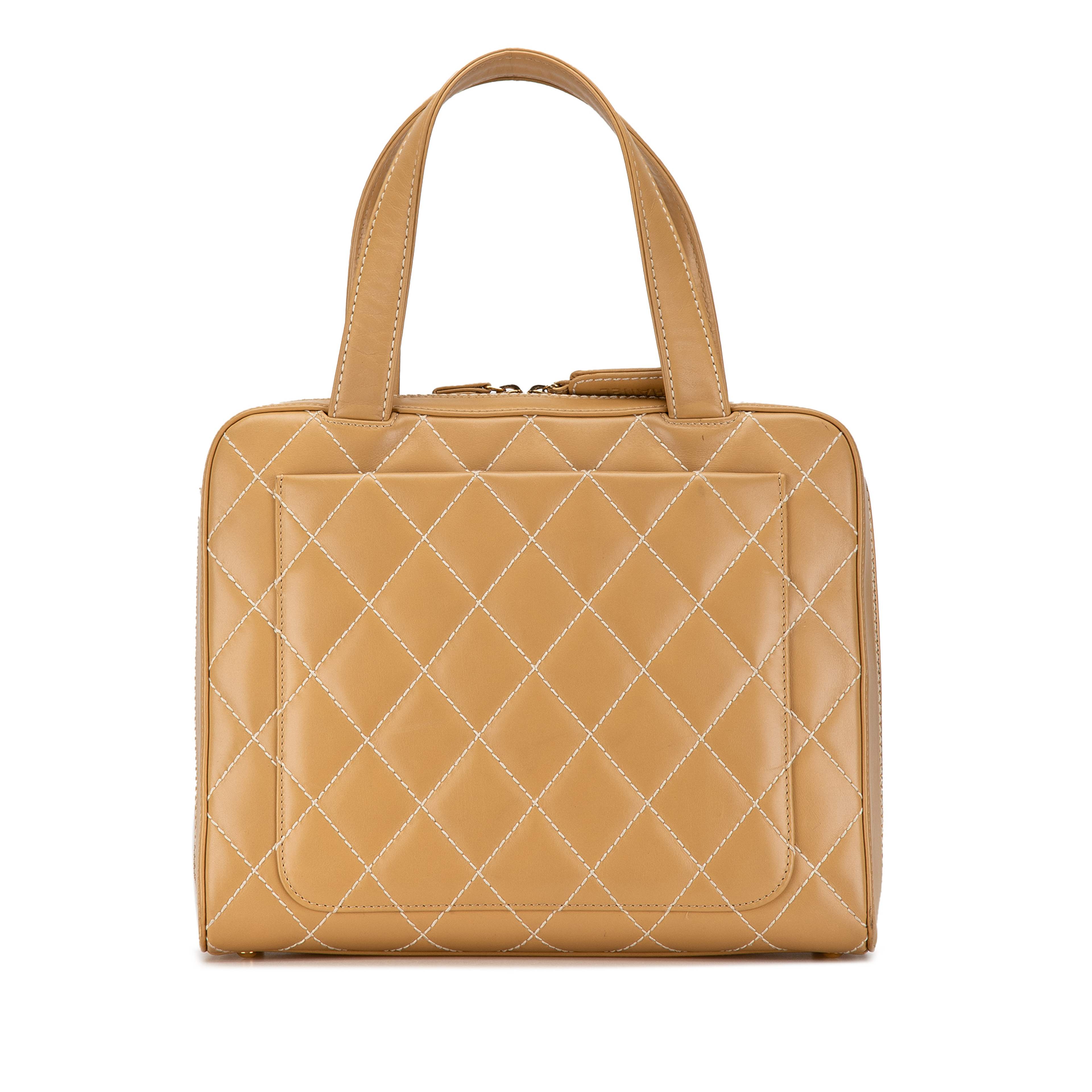 Chanel Cc Wild Stitch Handbag