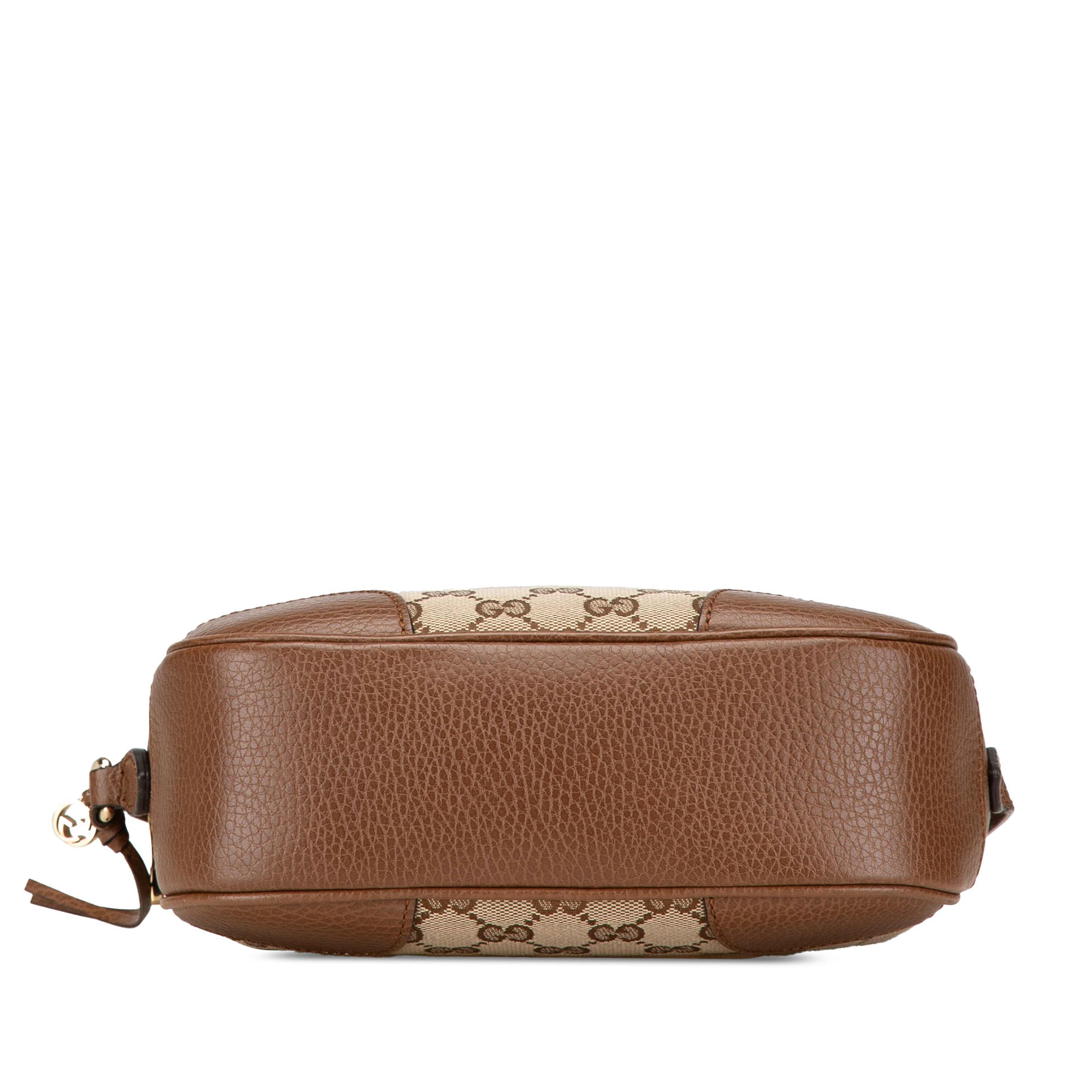 Gucci Gg Canvas Bree Crossbody, från Luxclusif, i färgen beige. Klicka för att öppna bilden i stort format