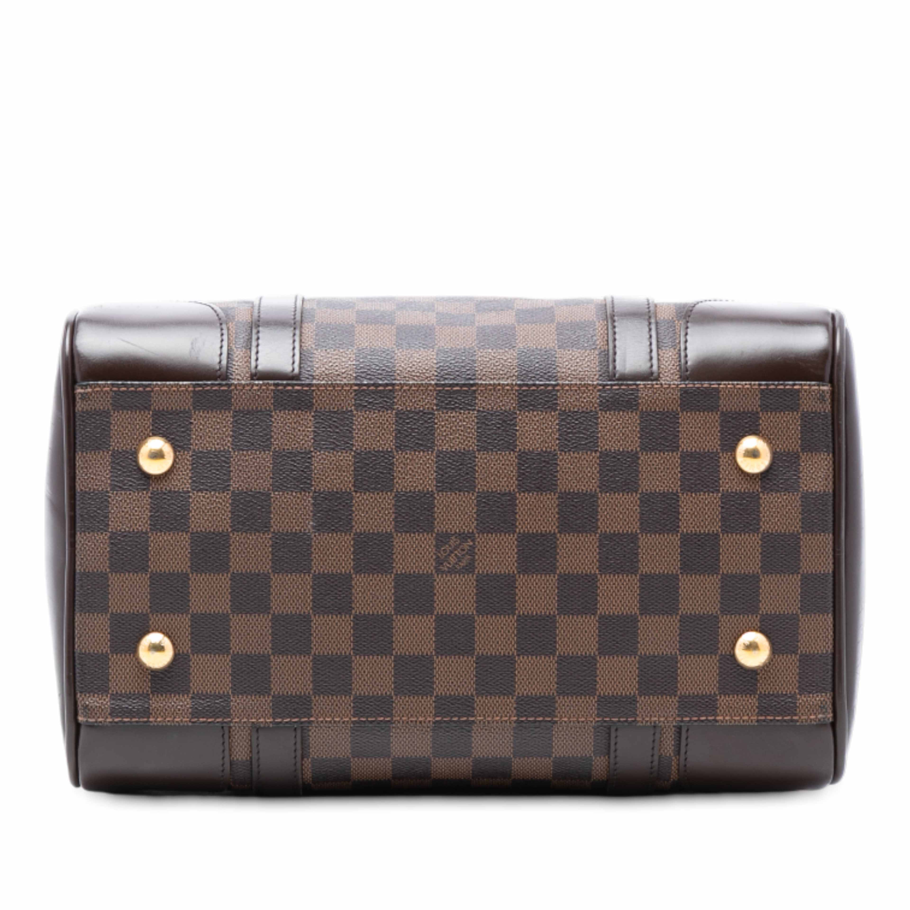 Louis Vuitton Damier Ebene Berkeley, från Luxclusif, i färgen brown. Klicka för att öppna bilden i stort format